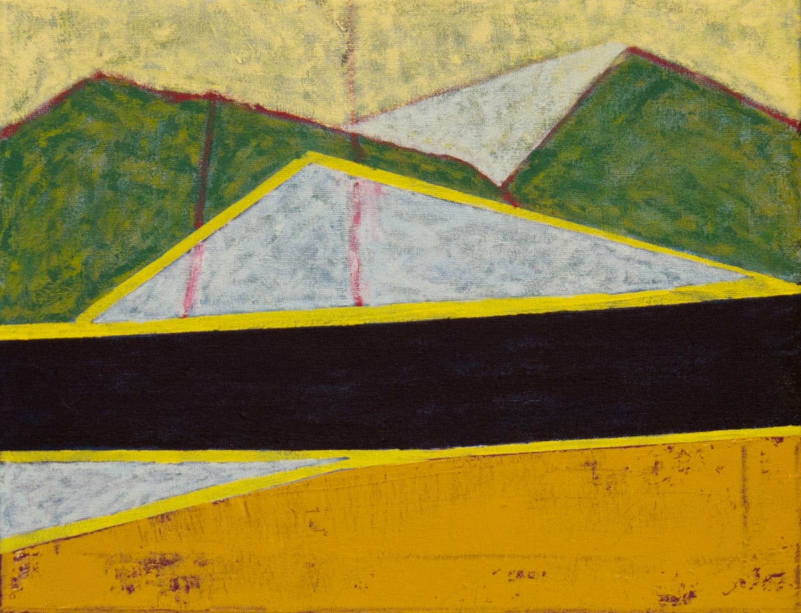 Richard Keen, Island Geometry/Acadia: Sandbeach No. 4