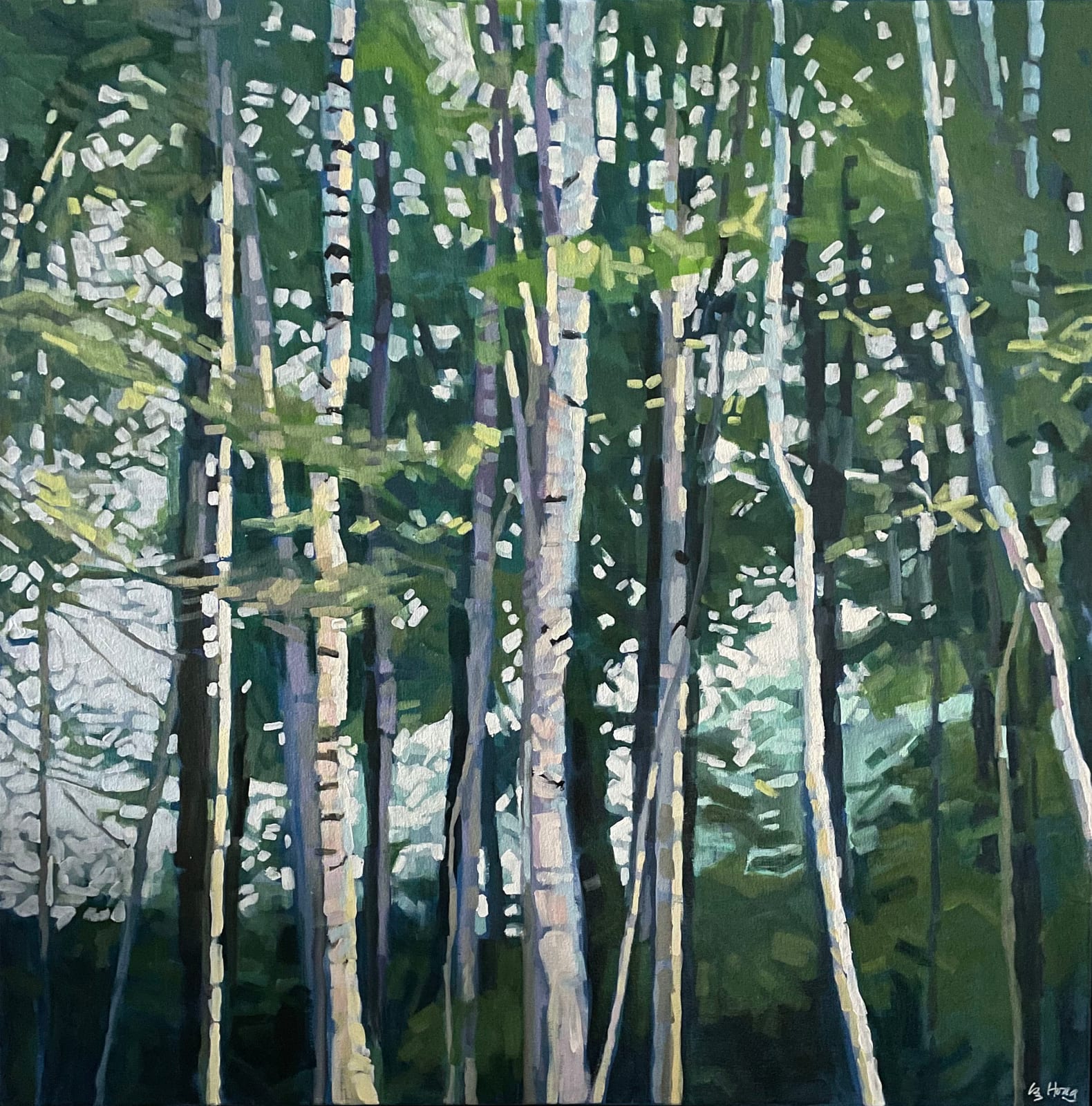 Liz Hoag, Deep Birches