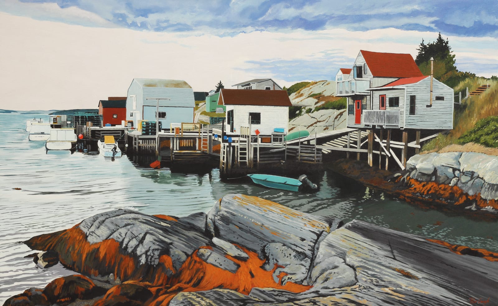 Peter Gough, On the Rocks