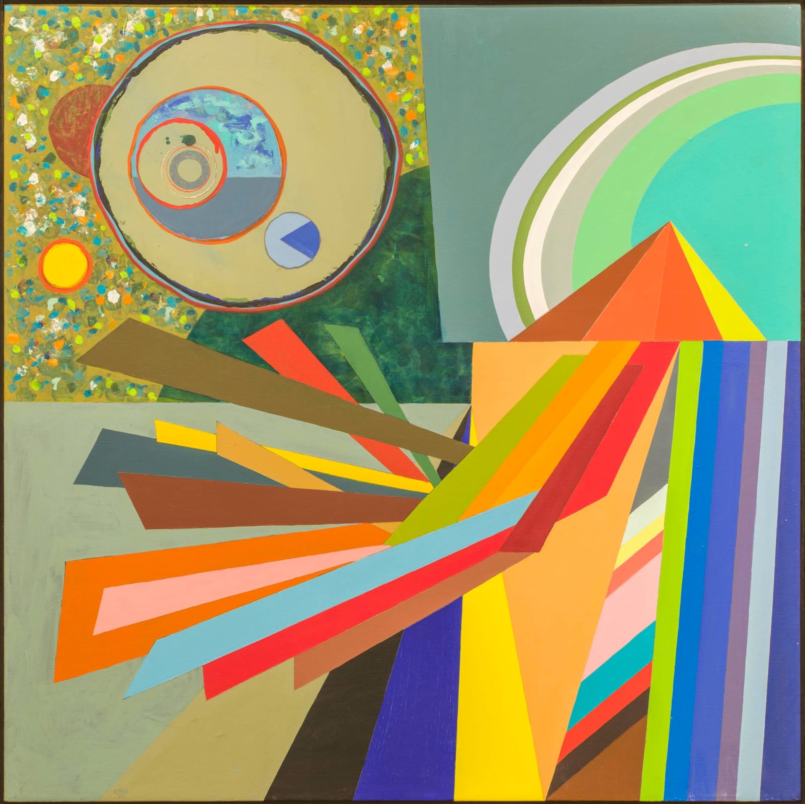 Robert S. Neuman, Mirage Landscape, 1970