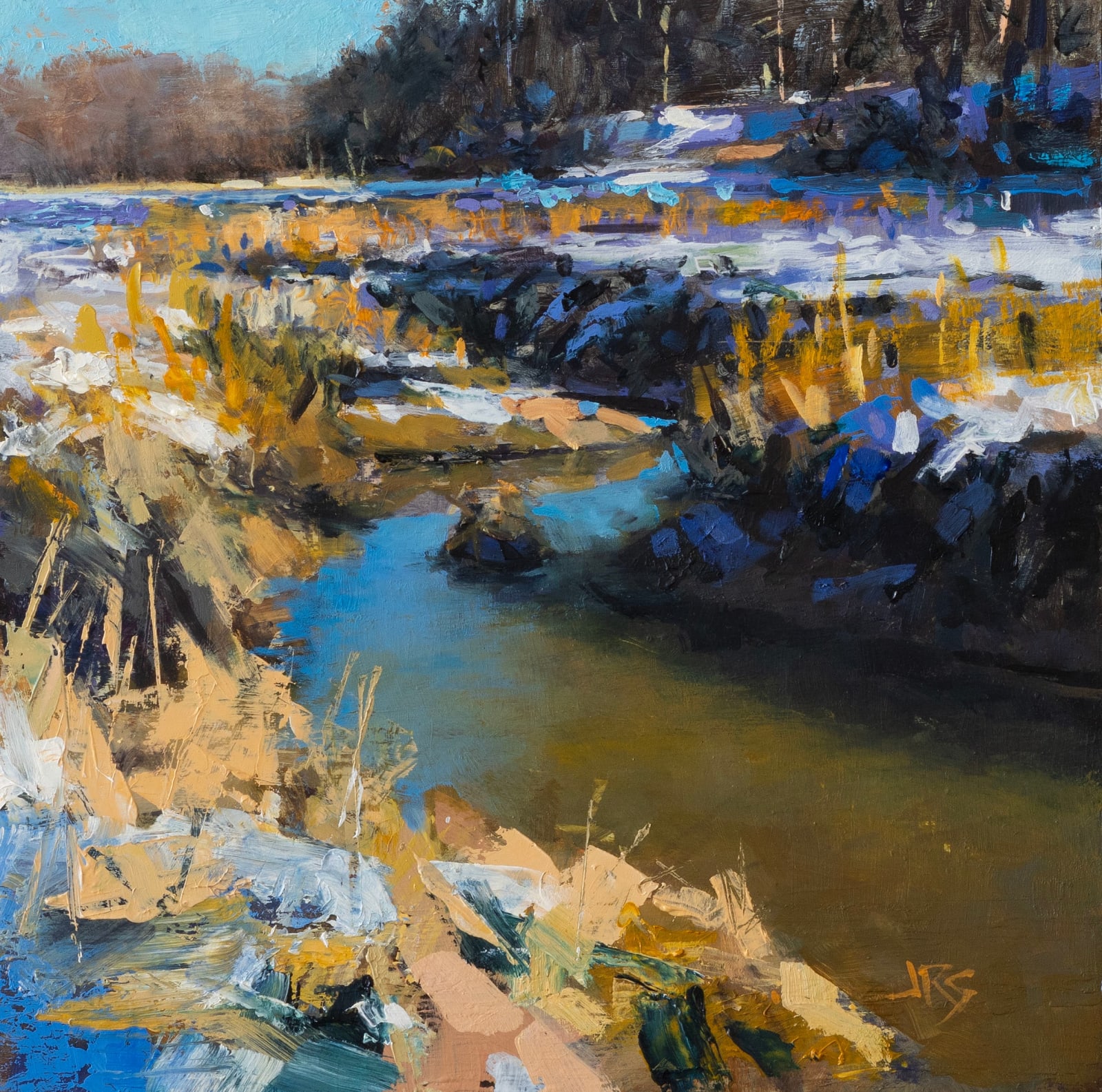 John Santoro, Tidal Marsh, Gilsland II, Falmouth, ME