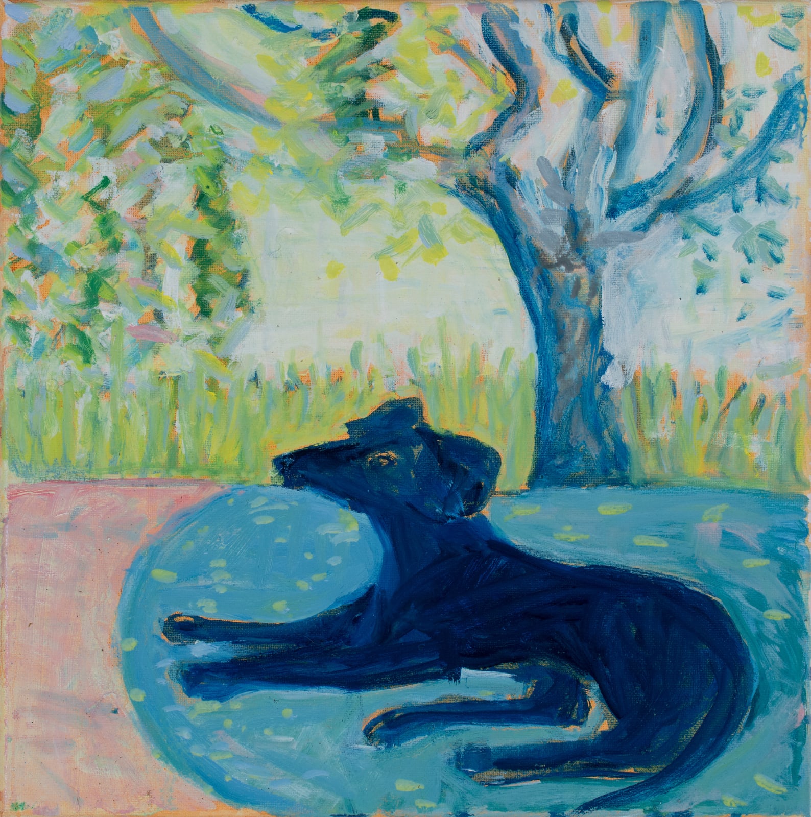 Brita Holmquist, Hugo on the Porch