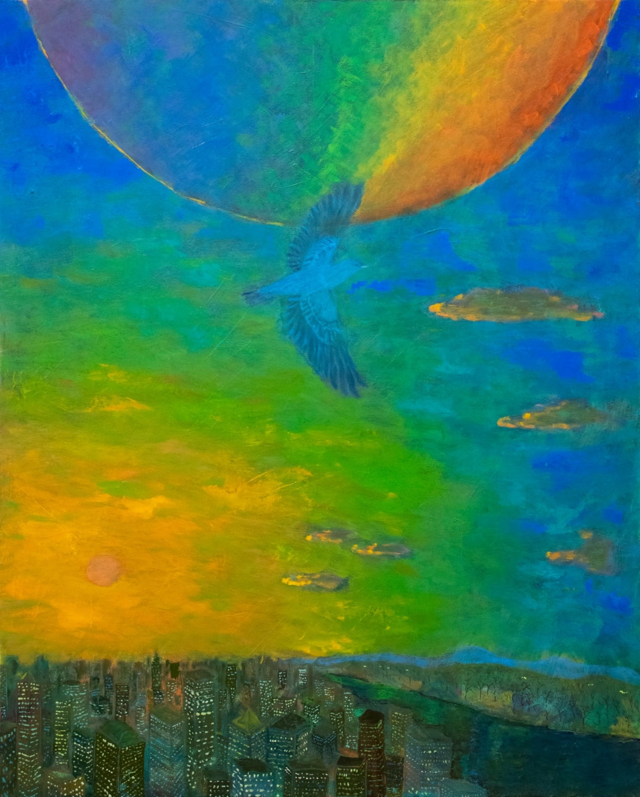 Nick Benfey, Time and Non-Time (Indigo Bunting)