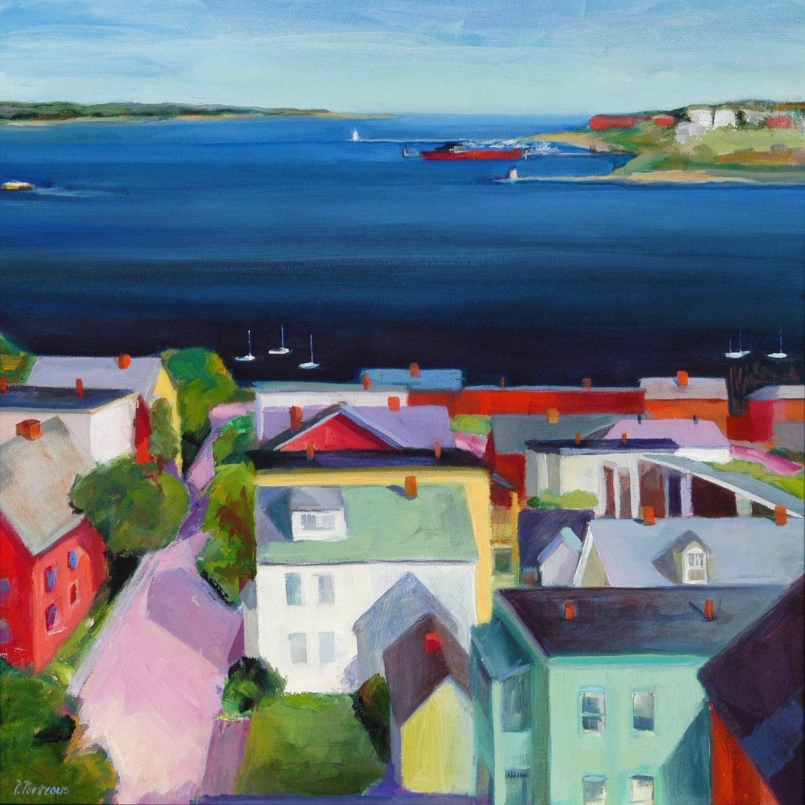 Phoebe Porteous, Portland Harbor View