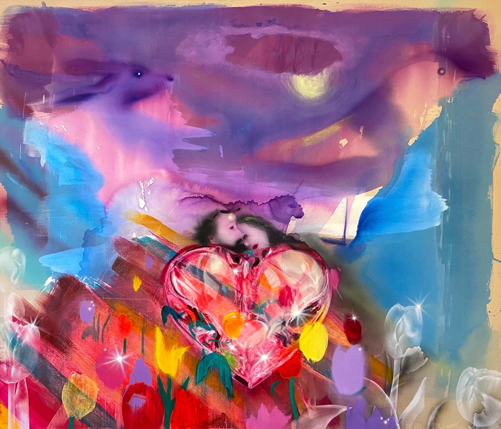 Emilie Stark-Menneg, The Hare and the Dove, 2022