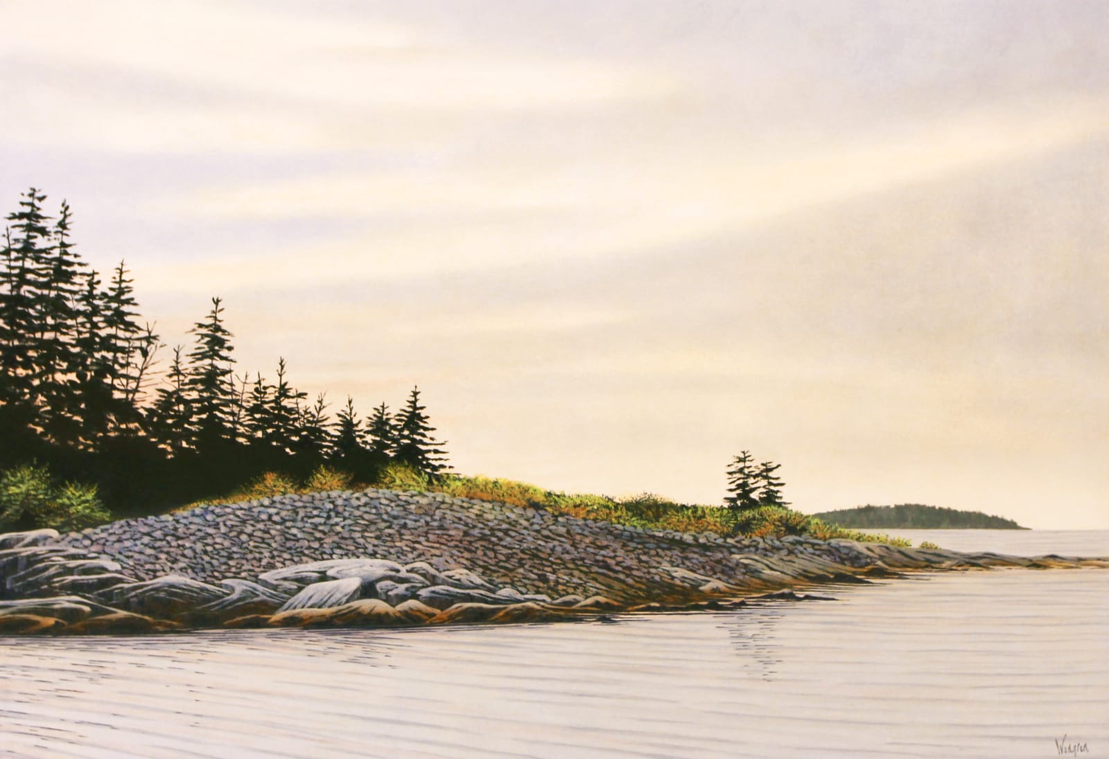 Ted Wengren, Cliff Island