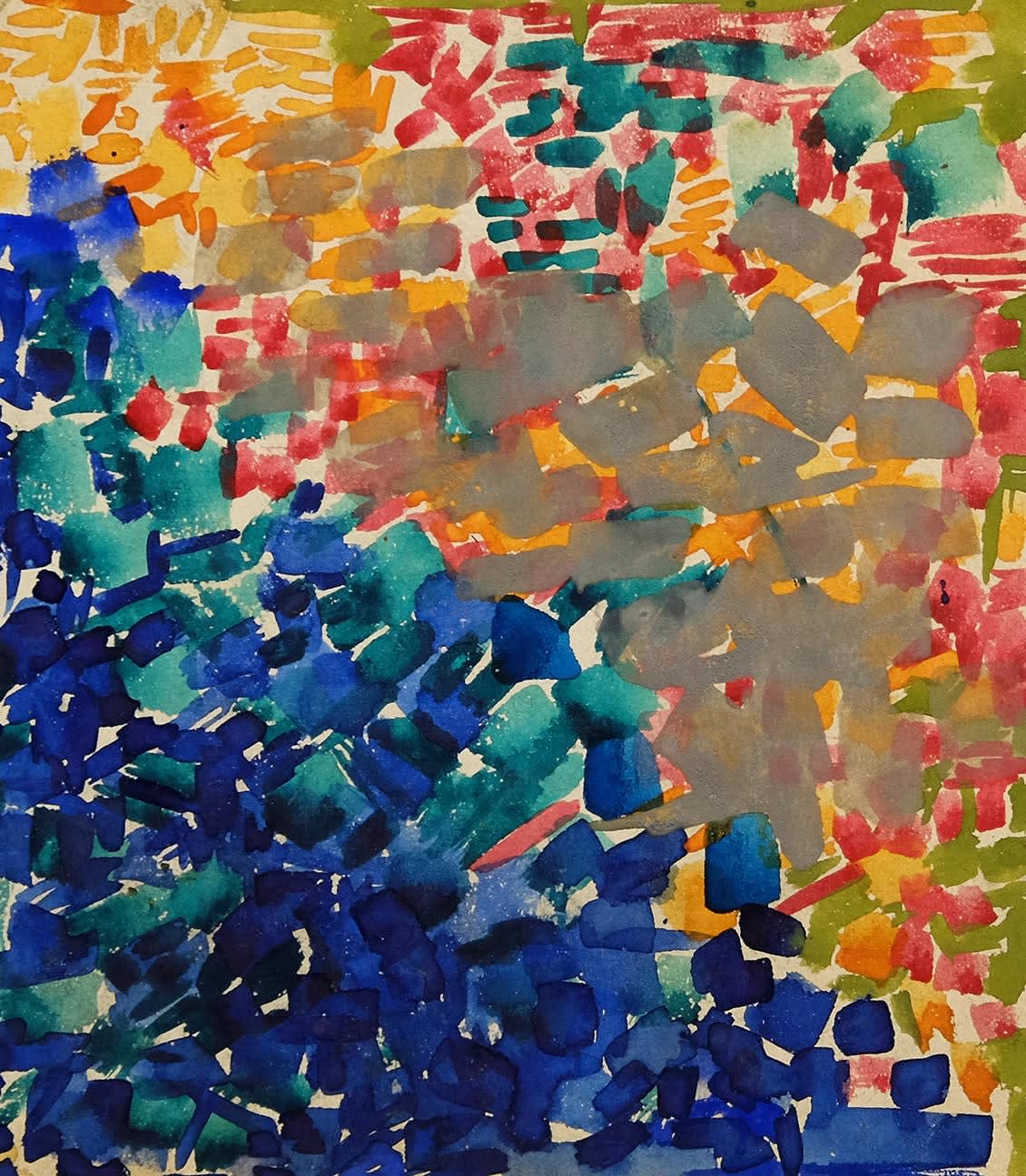 Lynne Drexler, Paper Work #185, 1959