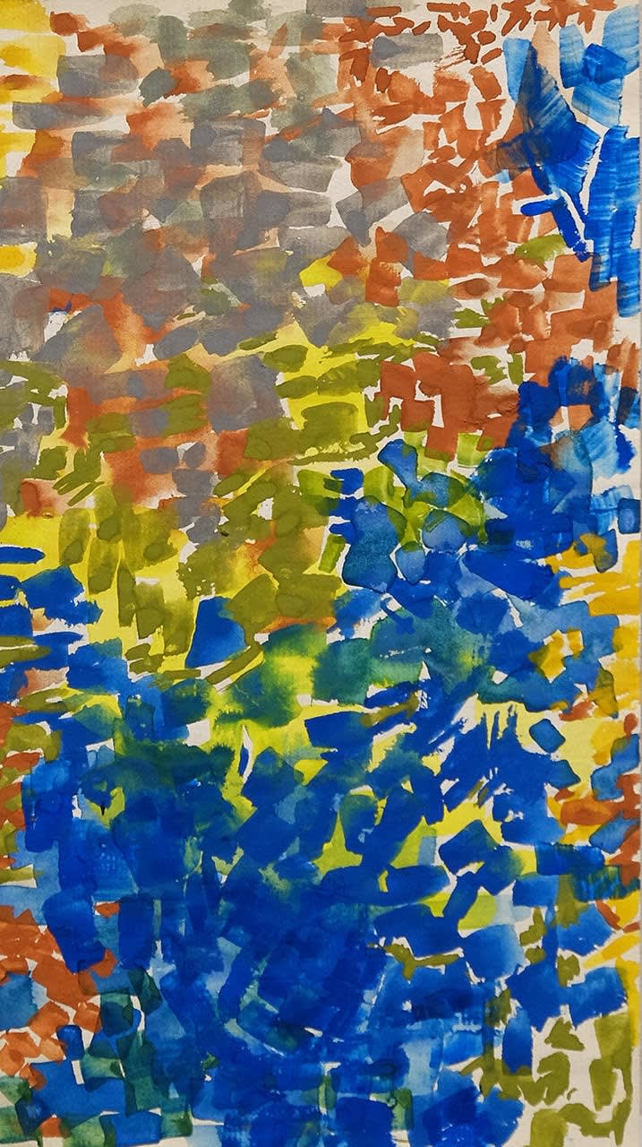 Lynne Drexler, Paper Work #184, 1959