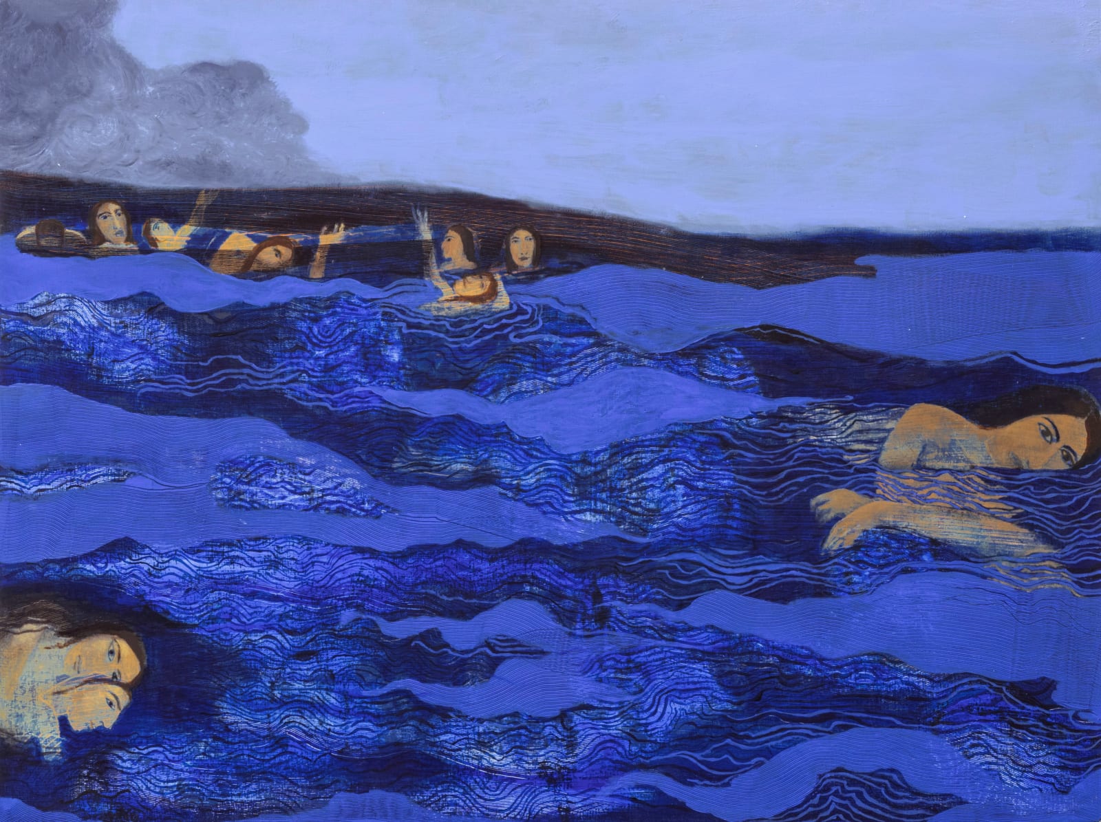 Samira Abbassy, Ocean Series #1, 2021