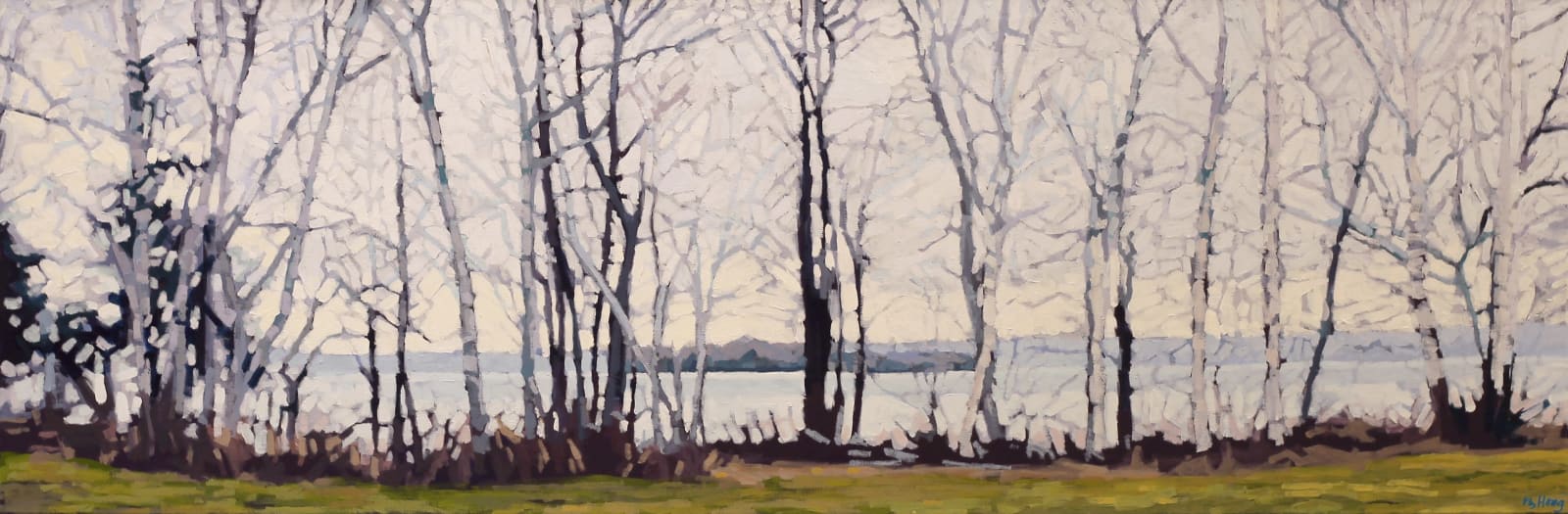 Liz Hoag, Birches by the Lake