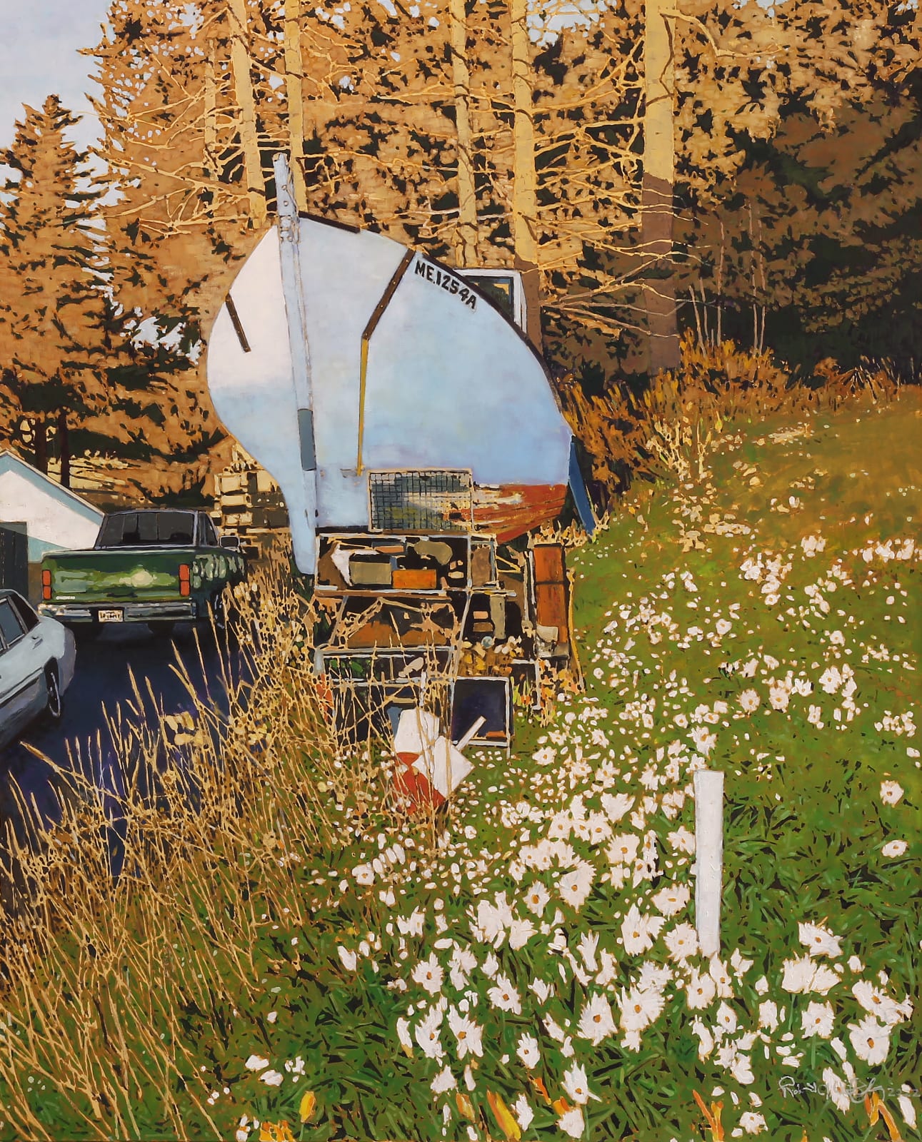 Robert Wieferich, Boat in for Repair