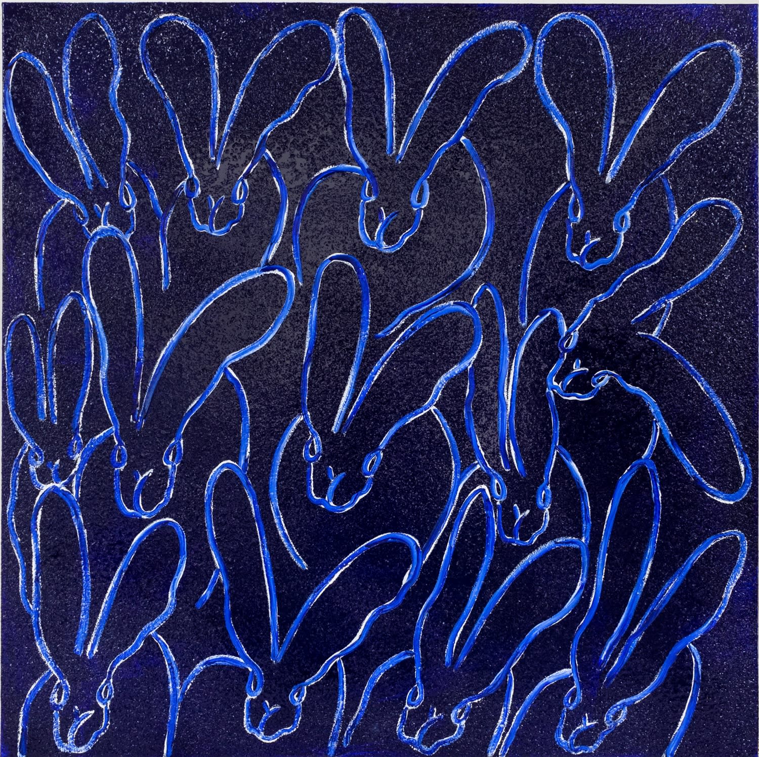 Hunt Slonem, Blue Moon