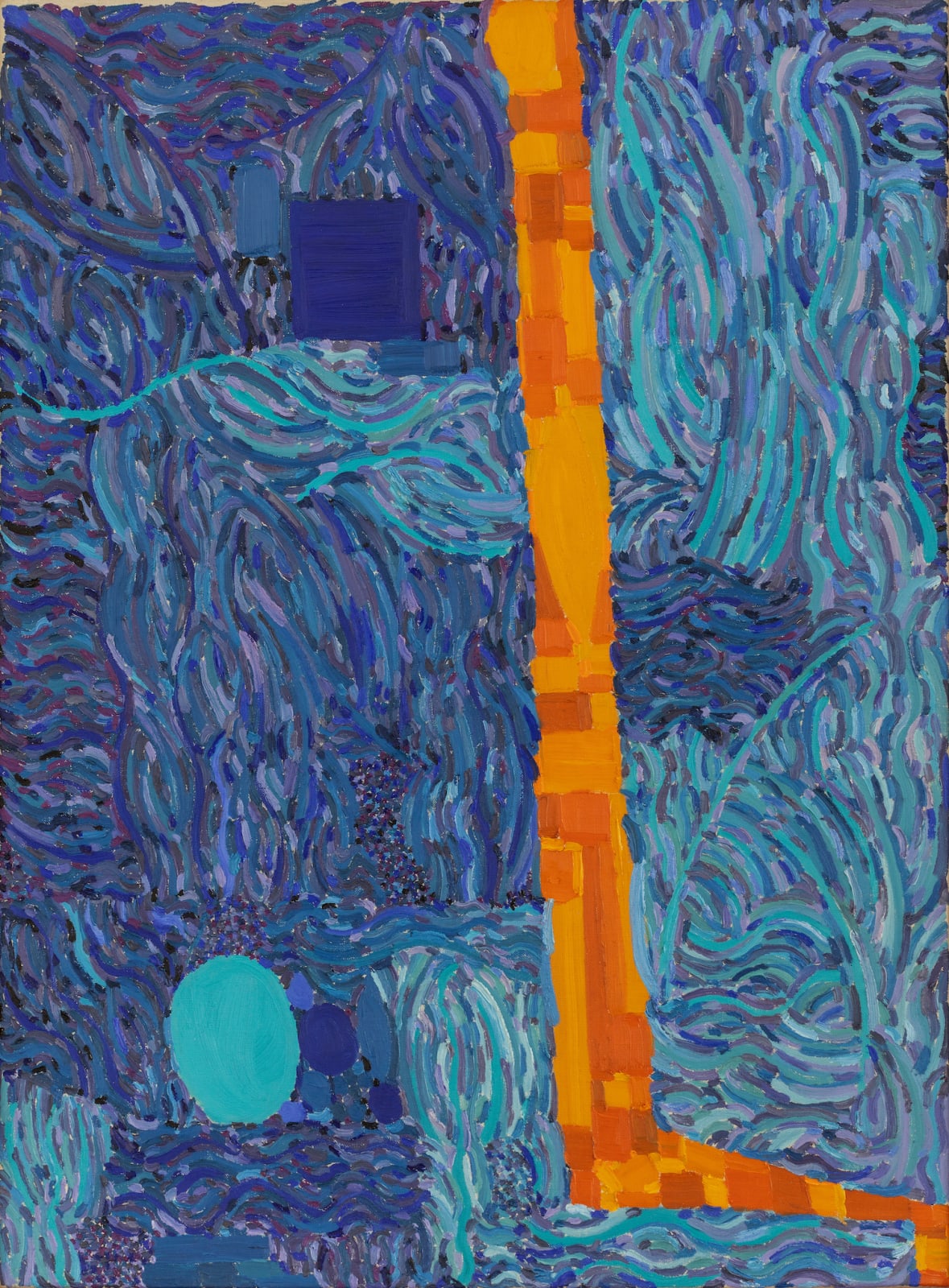 Lynne Drexler, Jellied Sea, 1969