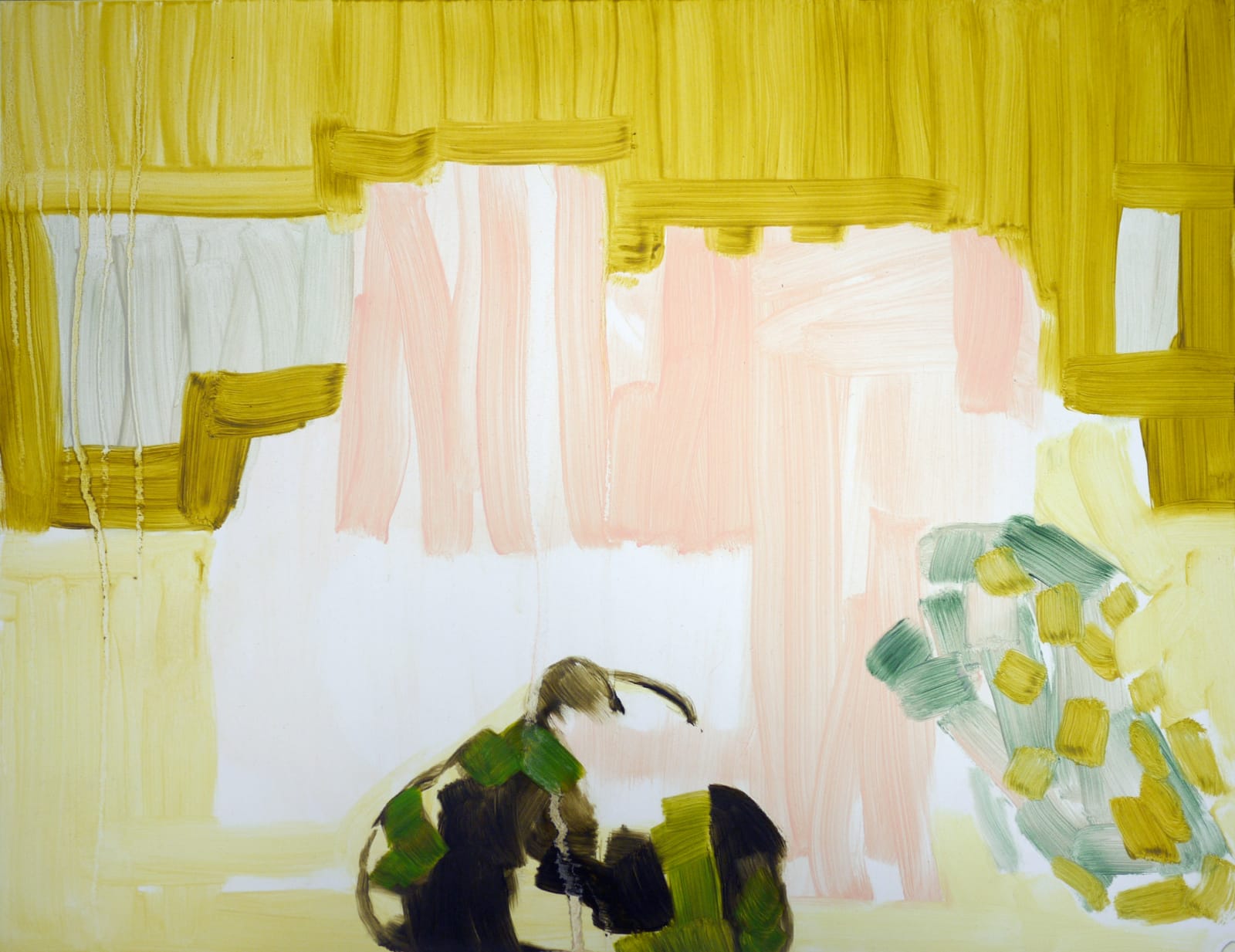 Elizabeth Schwaiger, Yellow Pink and Gold, 2014