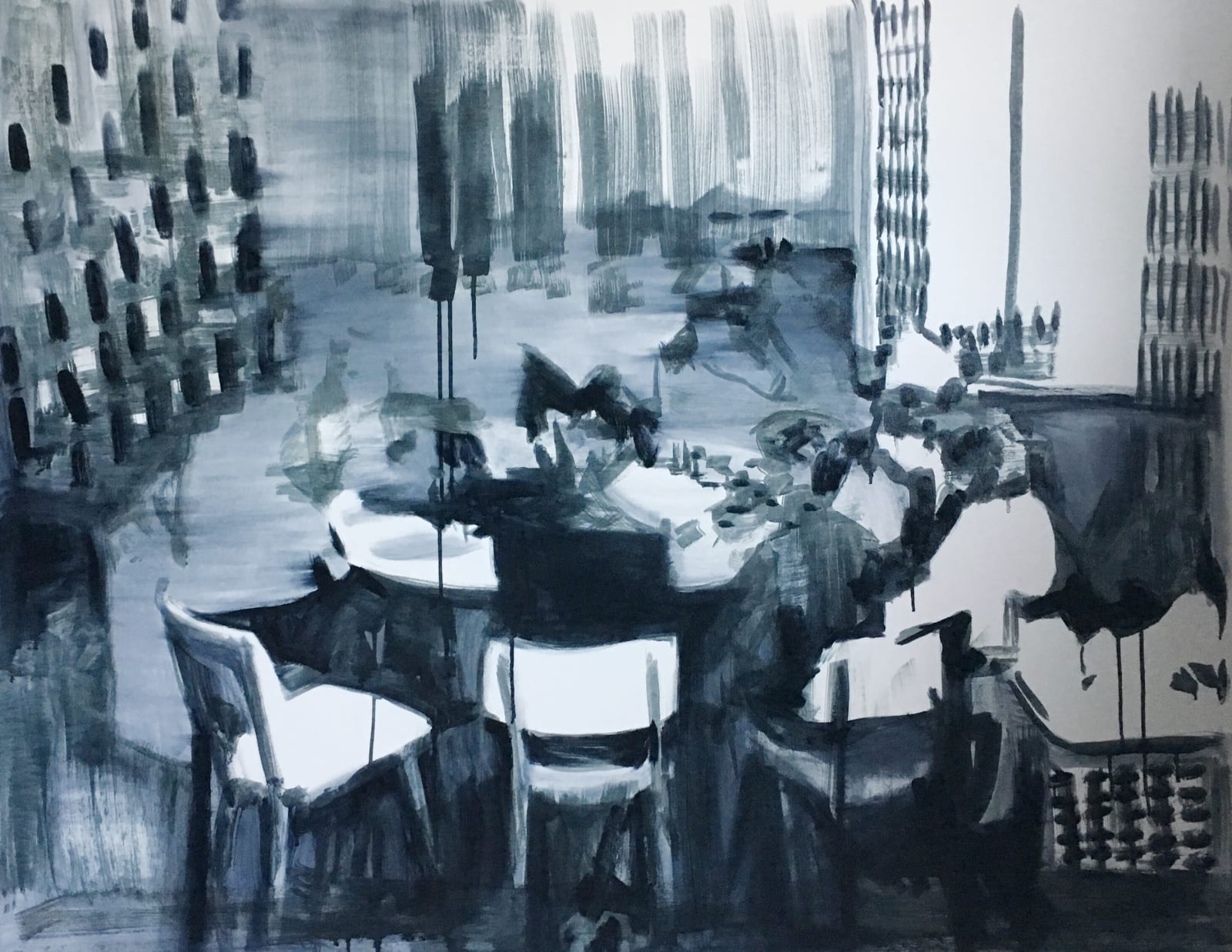 Elizabeth Schwaiger, Monochrome, 2018
