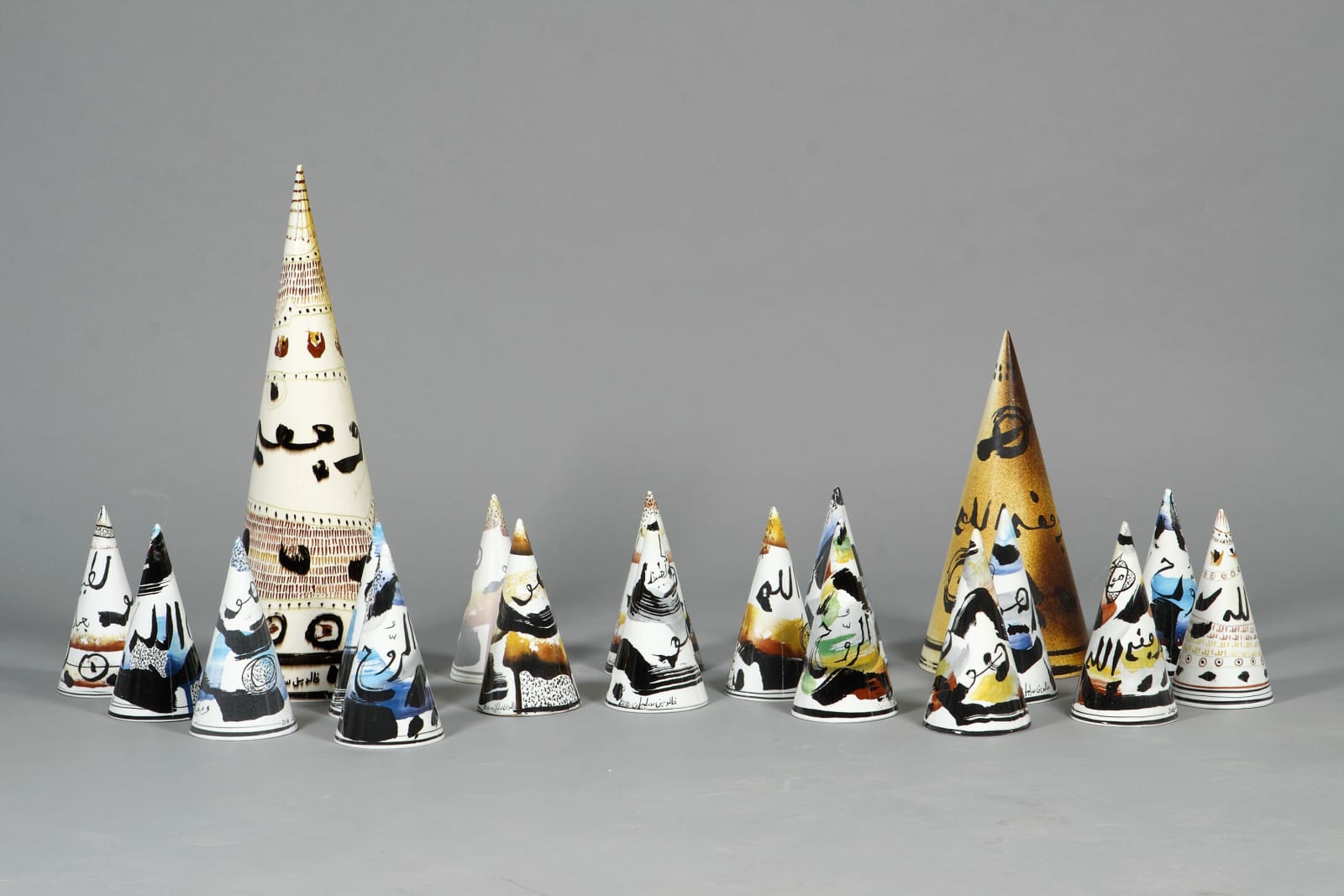 Khaled Ben Slimane, 19 Cones Compostion, 2000 - 2010