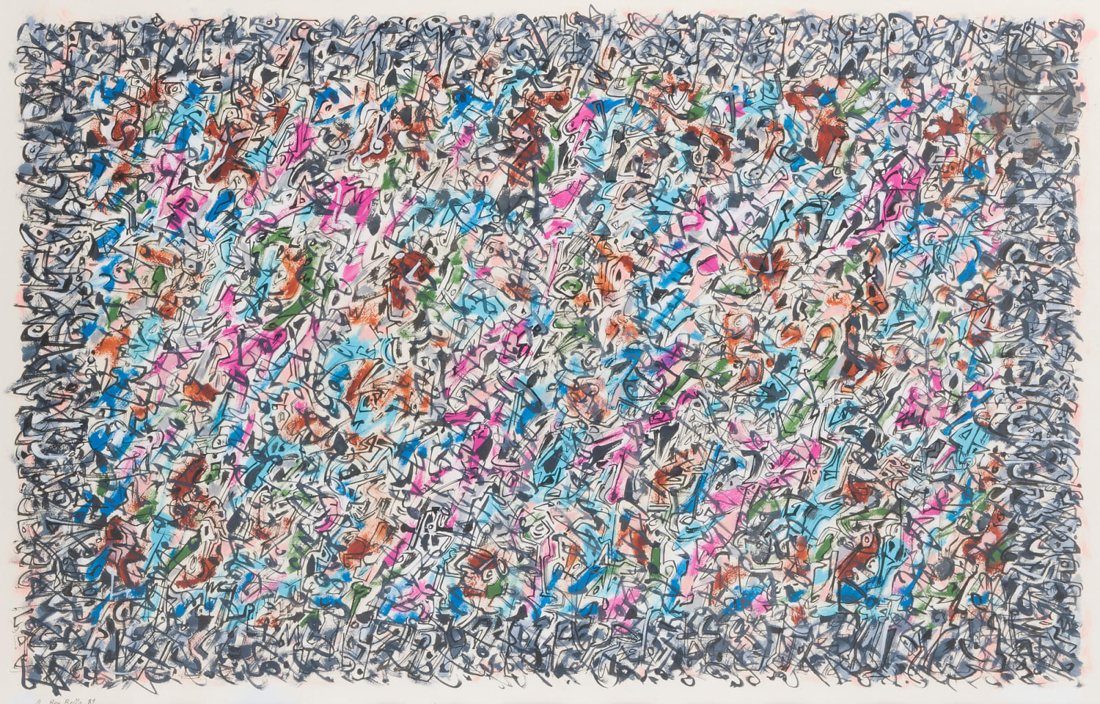 Mahjoub Ben Bella, Composition, 1989
