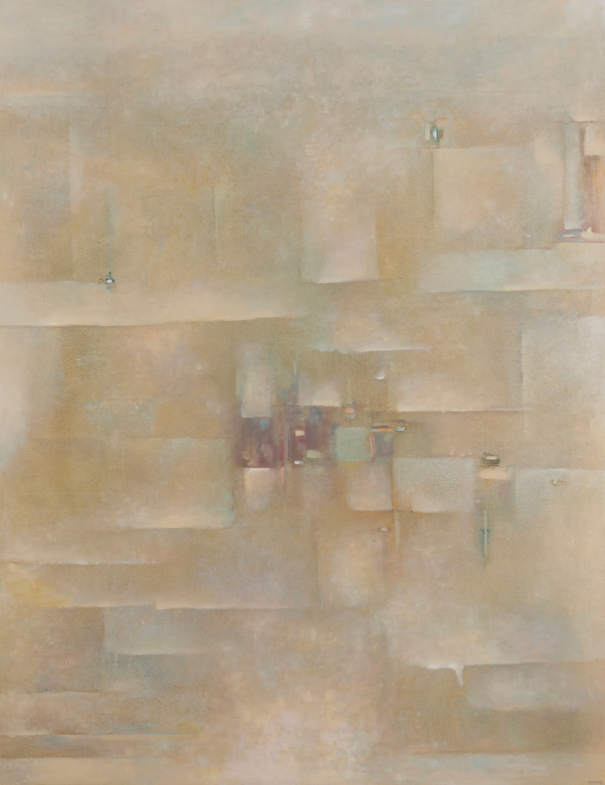 Abdelkader Guermaz, Paysage irréel, 1992