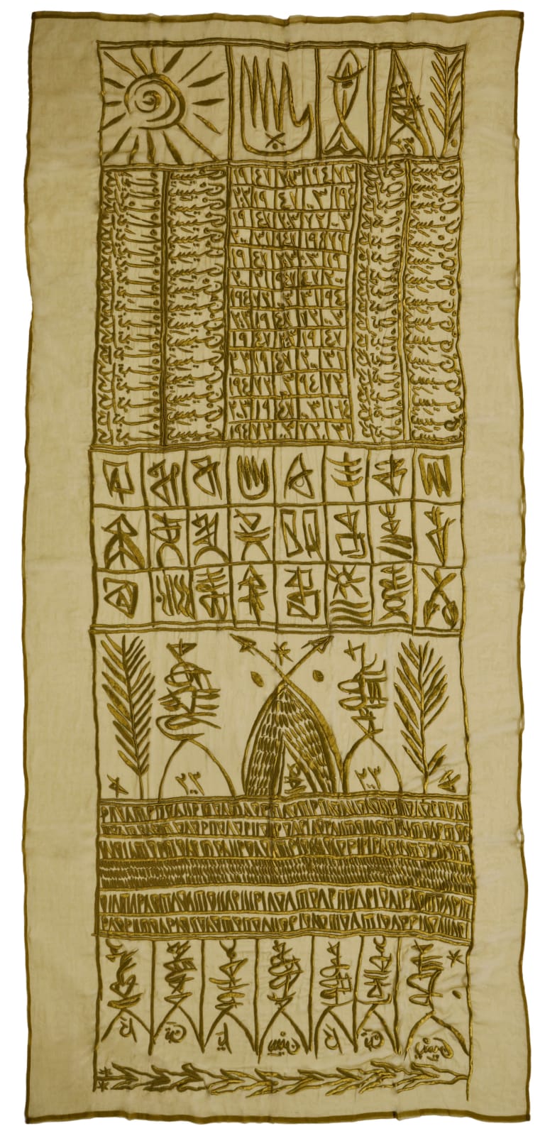 Rachid Koraichi, The four seasons, 2009
