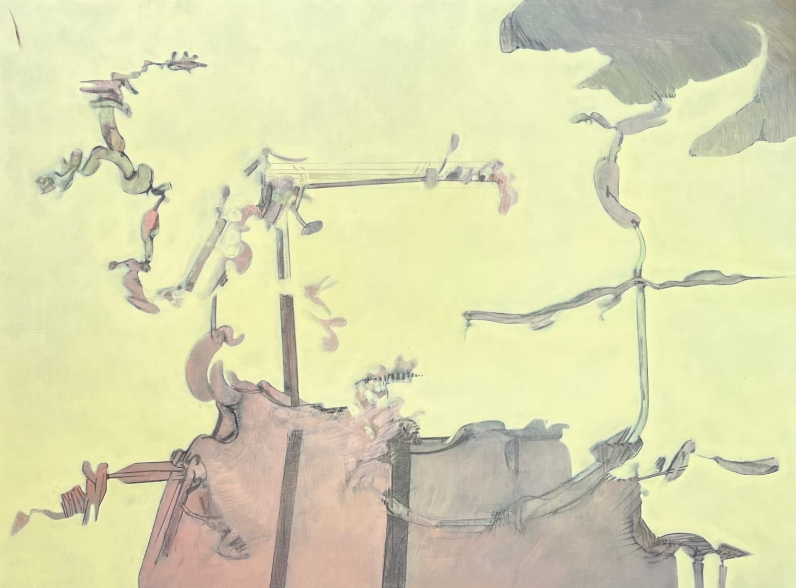 Julio Dacunha, Sin título, de la serie "Abstracciones", 1979 – 1981