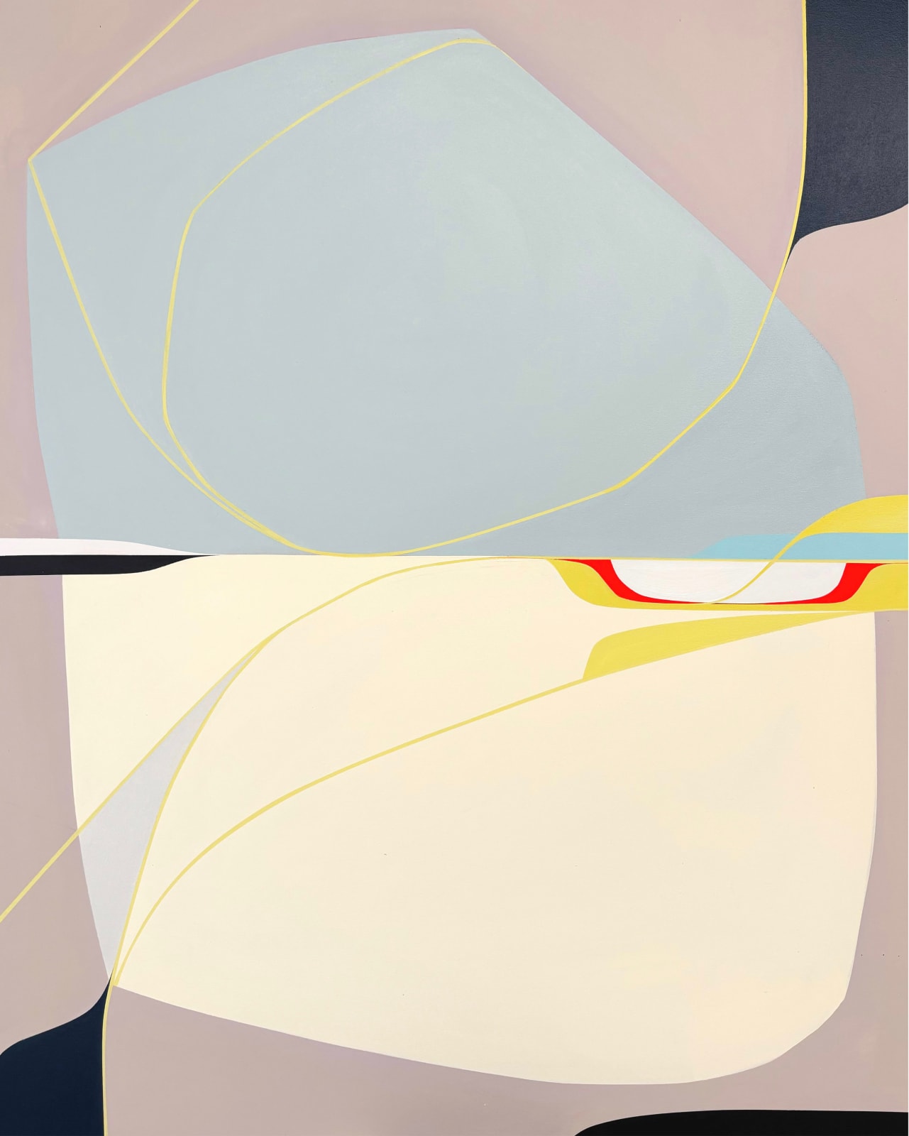 Camila Barreto, Will o’ the wisp. (White), 2024