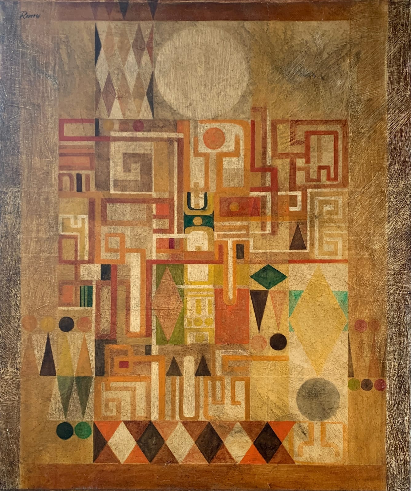 Jorge Riveros, Caudal Interno, 1982