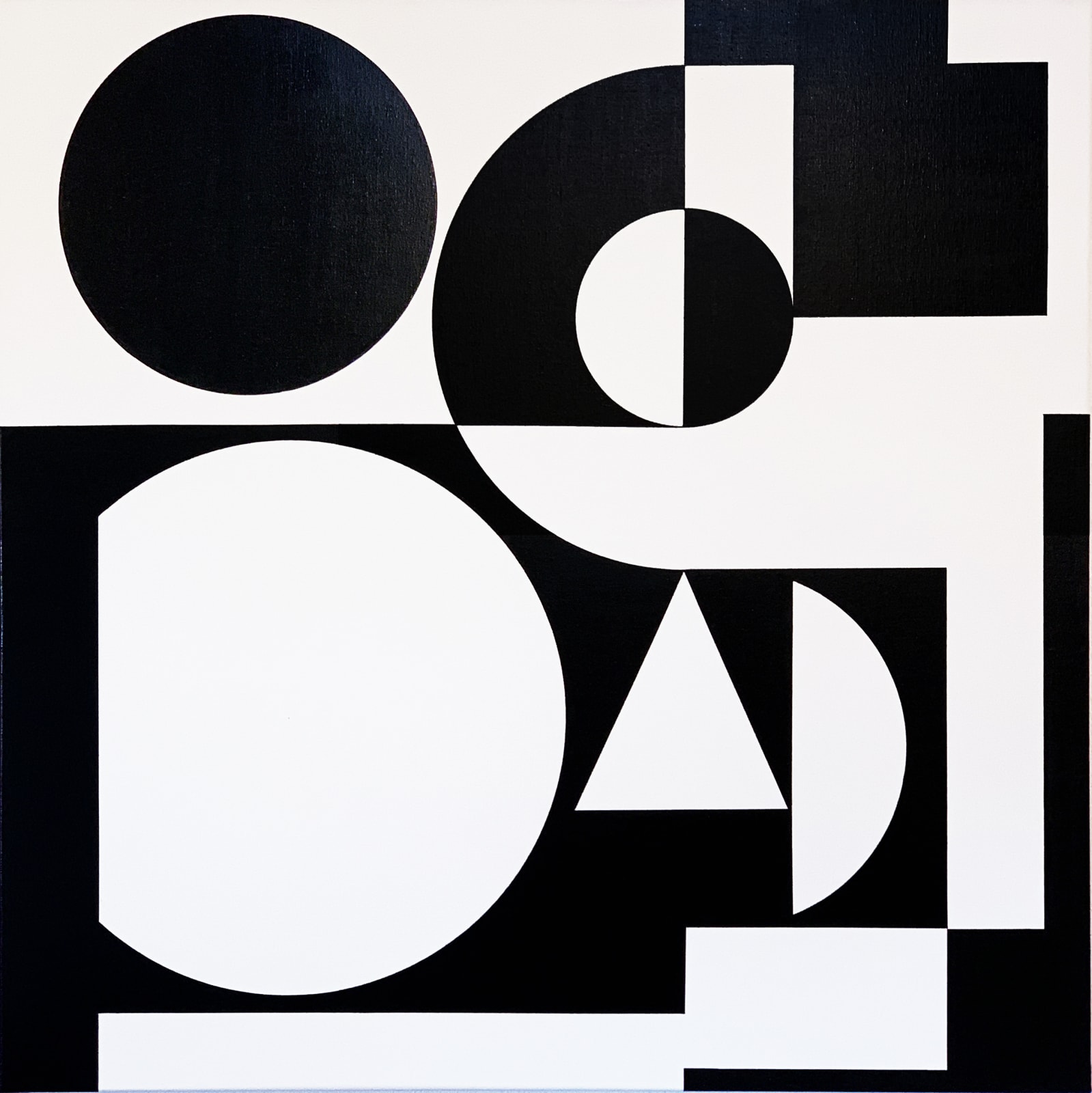 Jorge Riveros, Serie Tejidos En Blanco Y Negro # 2 , 1972 - 2022
