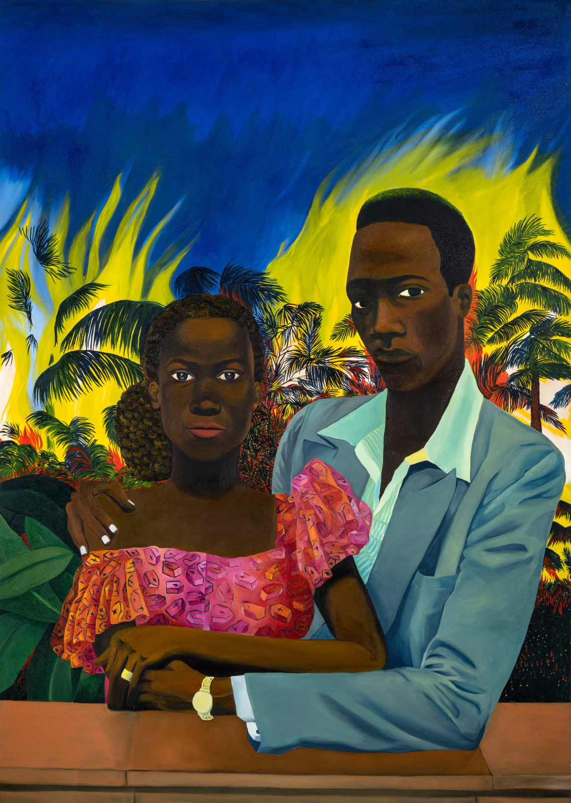 Magola Moreno, On fire, 2023