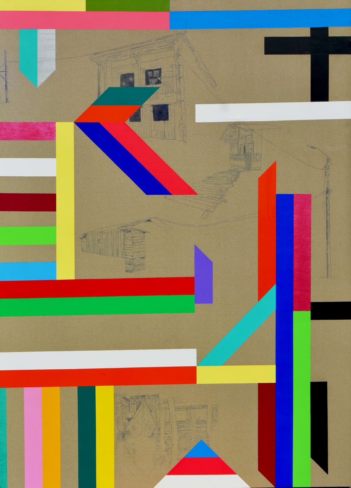 Henry Salazar, “Paisaje-mural”, 2023