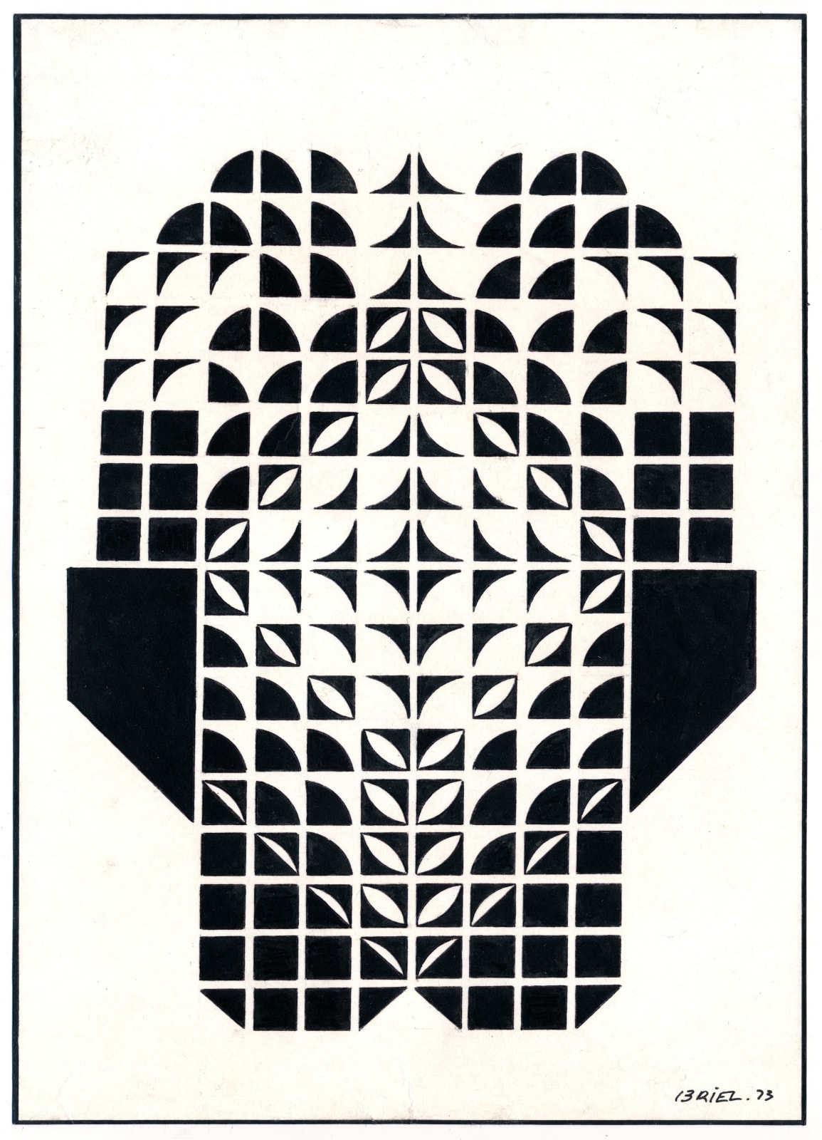 Ernesto Briel, Untitled, 1973