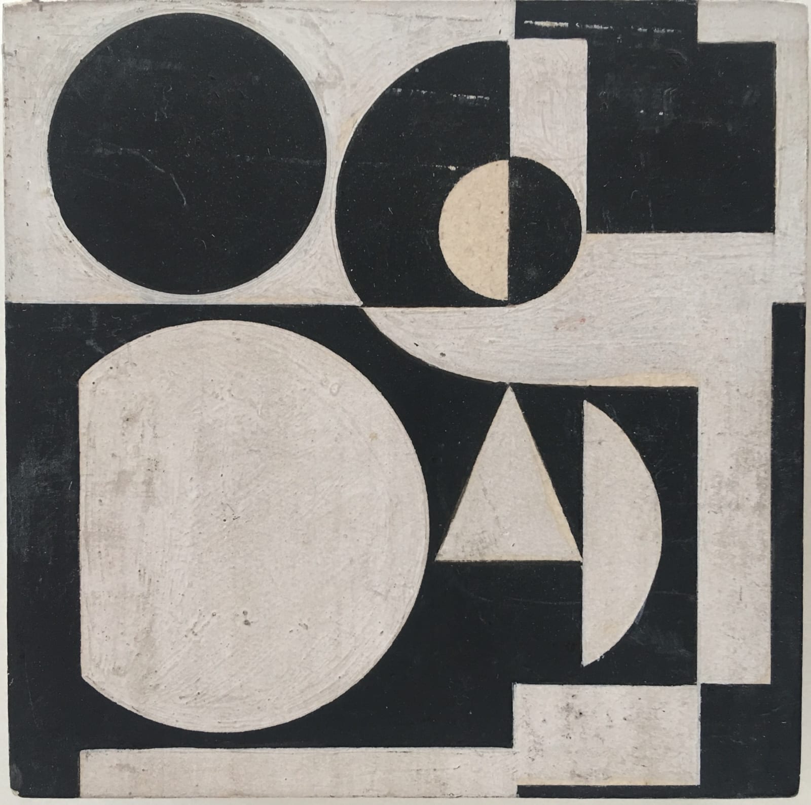Jorge Riveros, Serie Tejidos En Blanco Y Negro #2, 1972