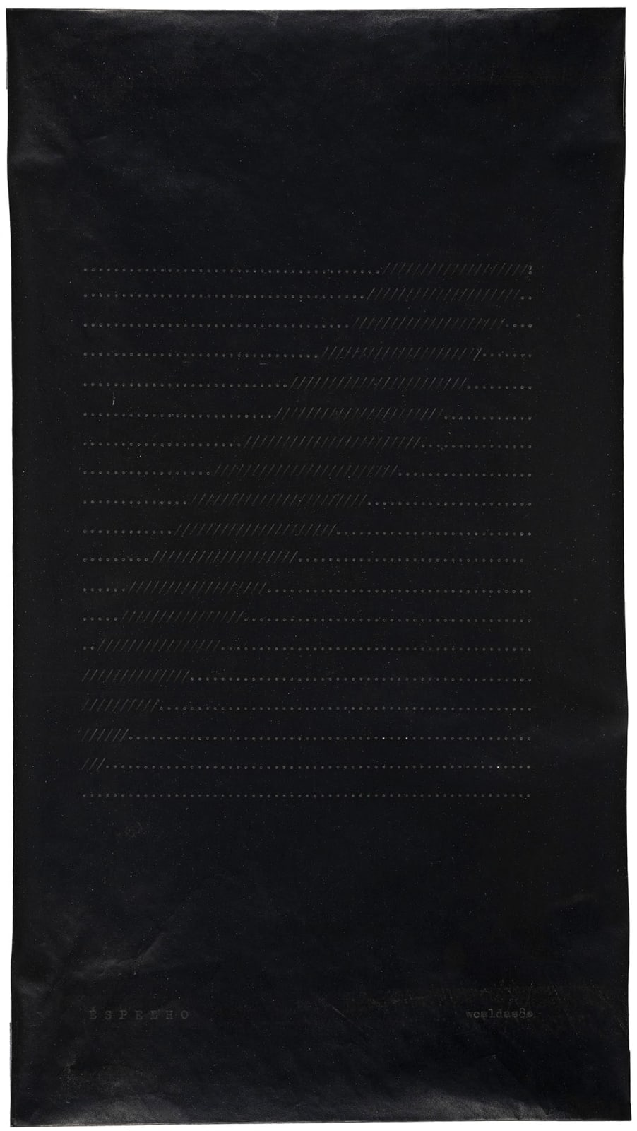 Waltercio Cáldas, Spelho, 1980
