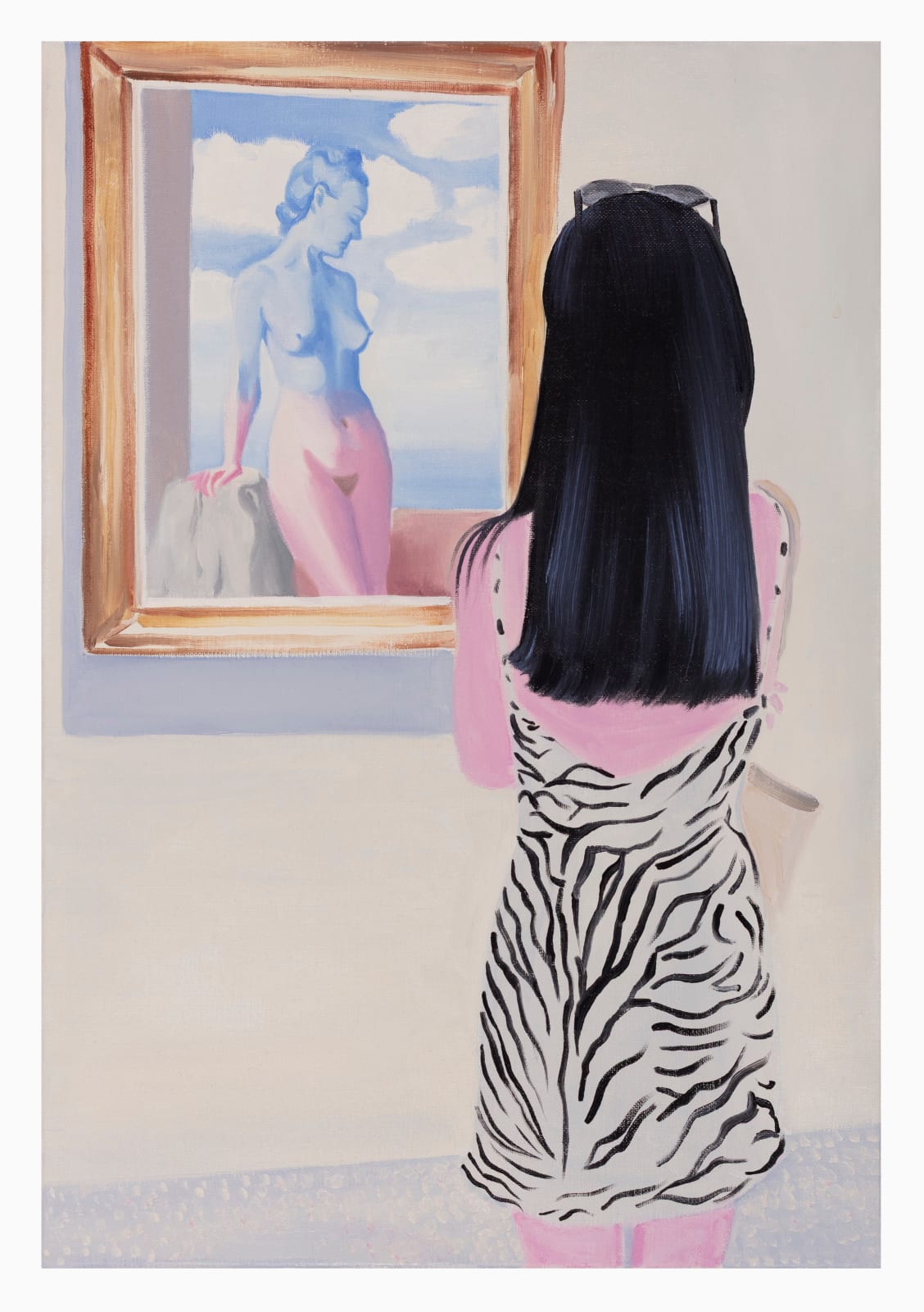 FREDERIC LEGLISE, The Painting (Magritte), 2021