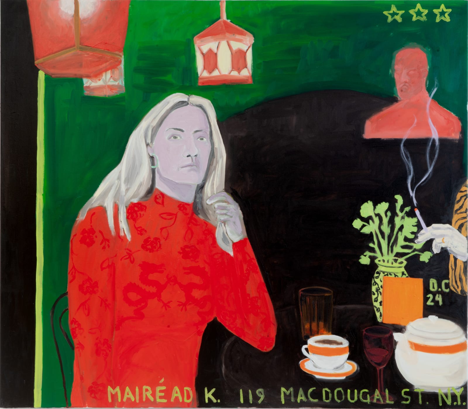 Douglas Cantor, The Writer, The Painter and I, 2024