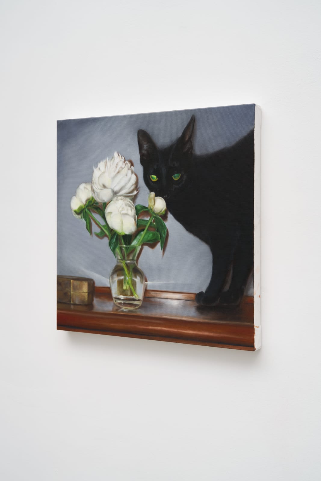 Rebecca Storm, Guimauve and the peonies, 2025