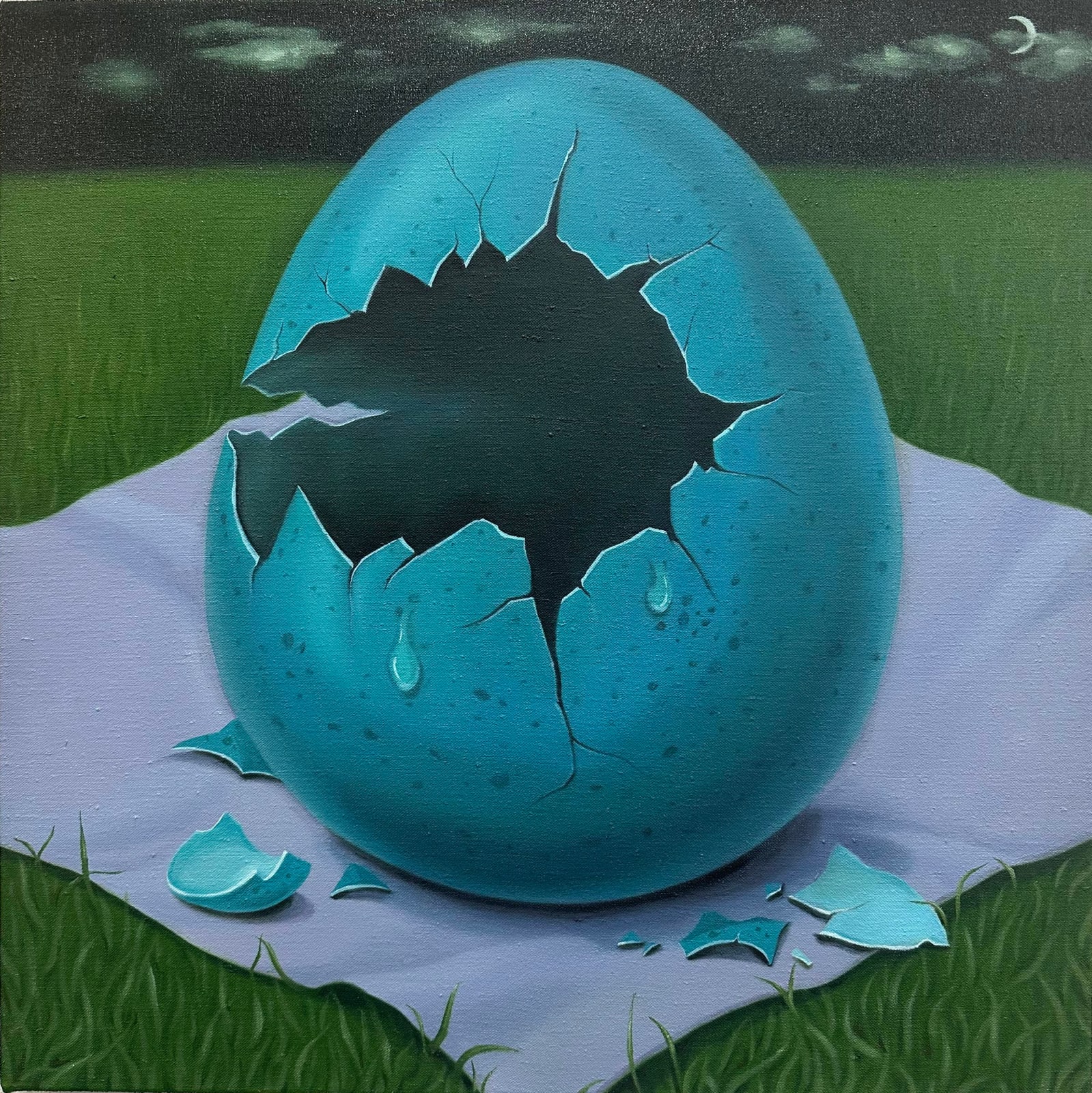 Minyoung Kim, The Blue Egg, 2025
