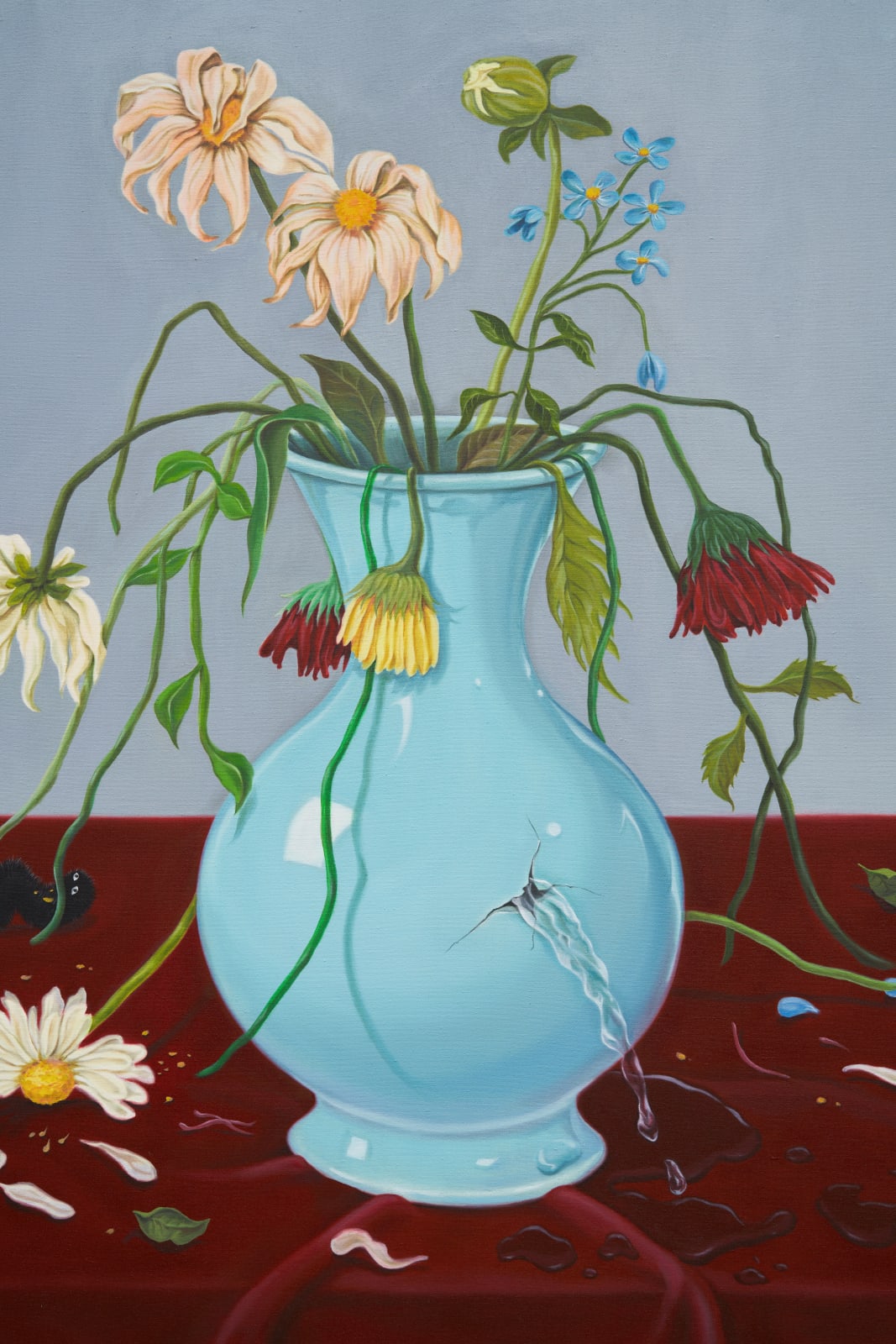 Minyoung Kim, Blue Vase,, 2025