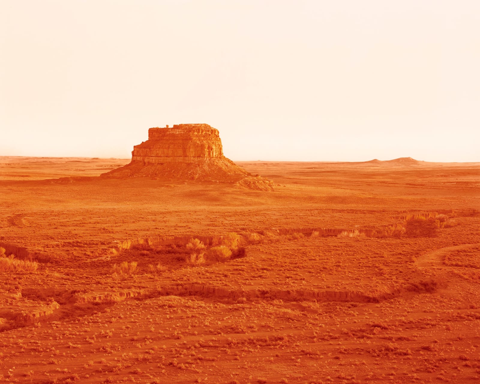 David Benjamin Sherry, Silence, (Fajada Butte, Chaco Canyon National Historic Park,) New Mexico, , 2022