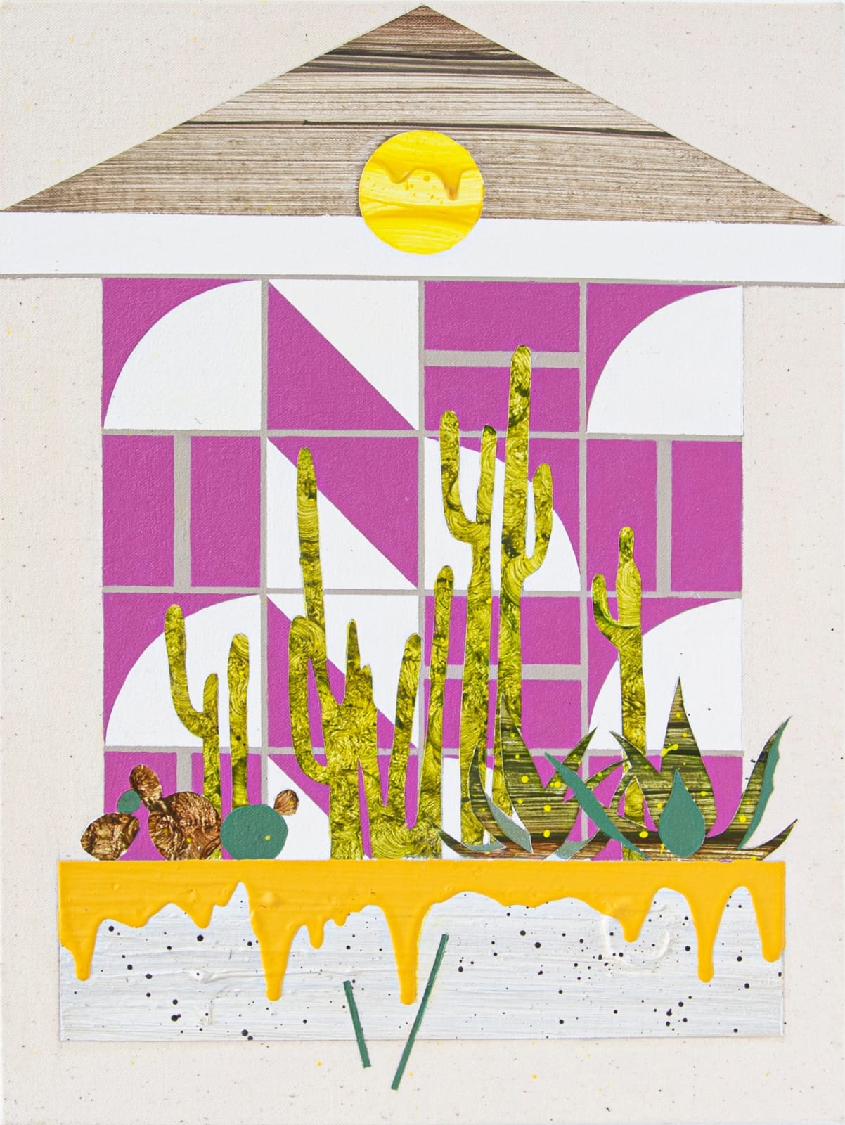Mira Song, Garden Breeze #9_Cactus Home, 2024