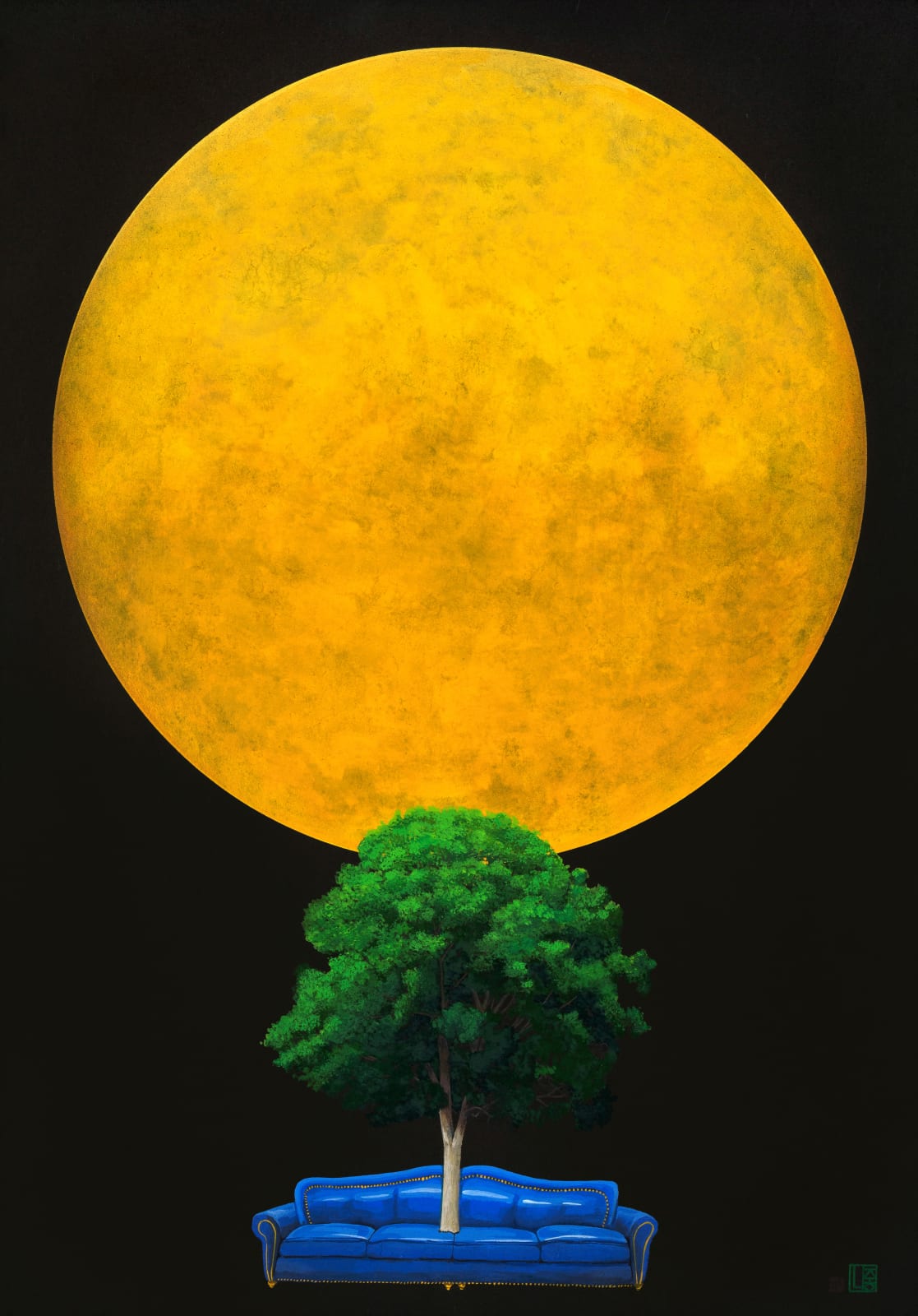 Jea Hyun Nam, 달빛 쉼터, 2023