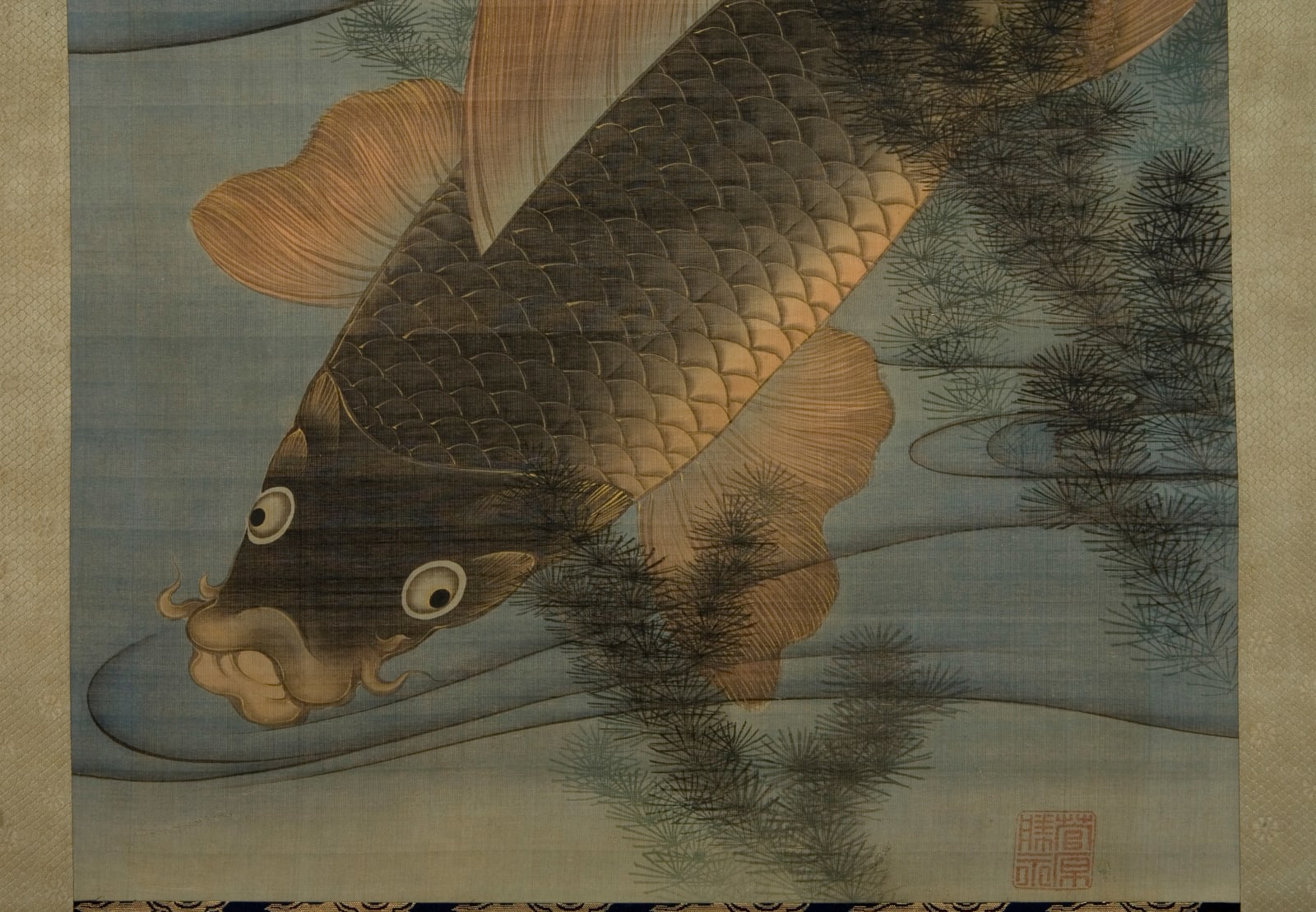 Sugawara Katsunaga (Shōei), Carp, ca 1850