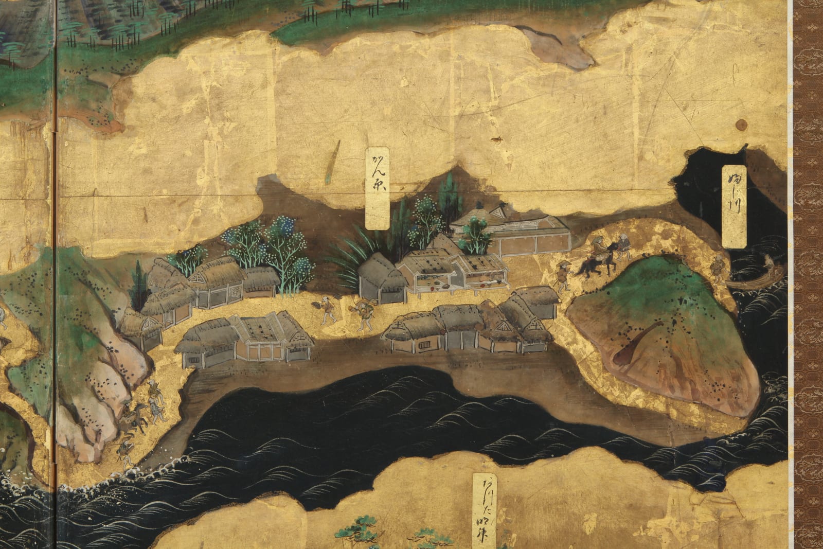 Places Along the Tokaido, ca 1620