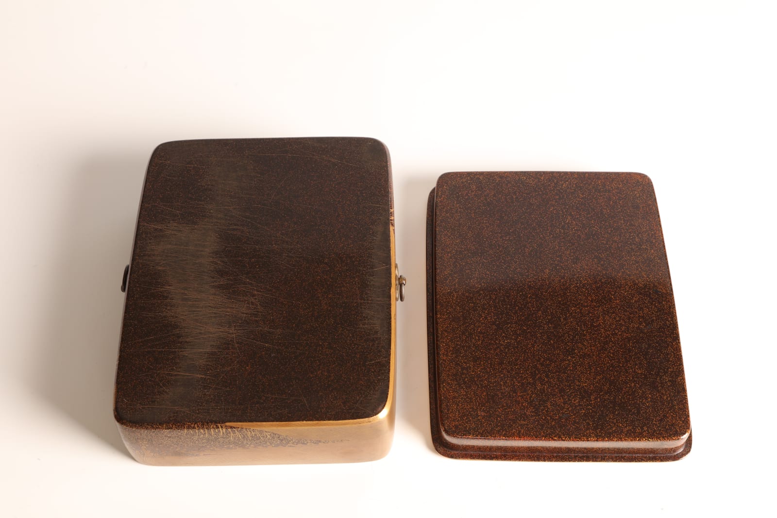 Maki-e Lacquer artist, Box for Writing Utensils with Design of Egrets and Waterwheel, ca 1800