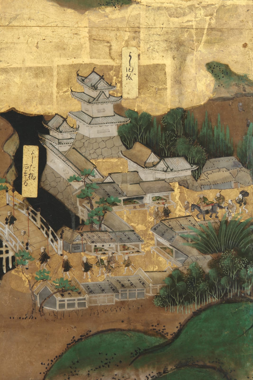 Places Along the Tokaido, ca 1620