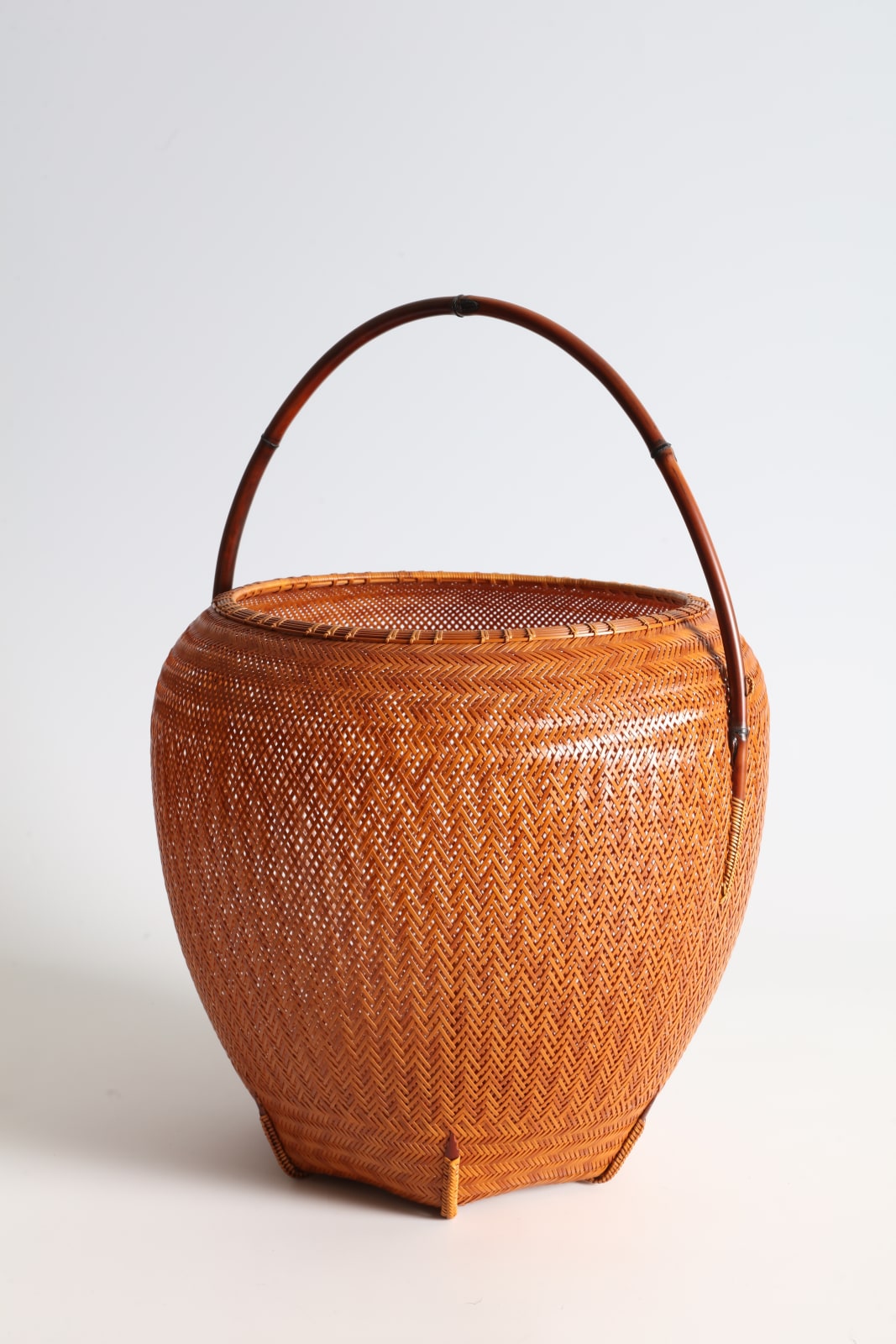 Kawano Shōkō, Clear Spring” Handled Flower Basket, 2004