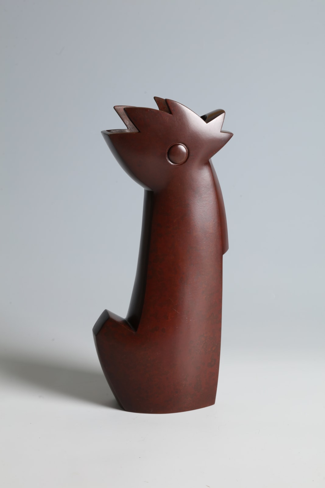 Nakajima Yasumi II, Rooster Vase, 1960s