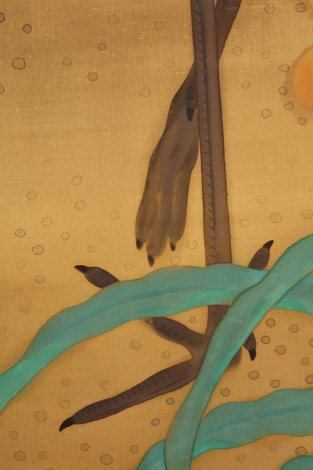 Nagano Sofu, Cranes and Lilies, 1920s