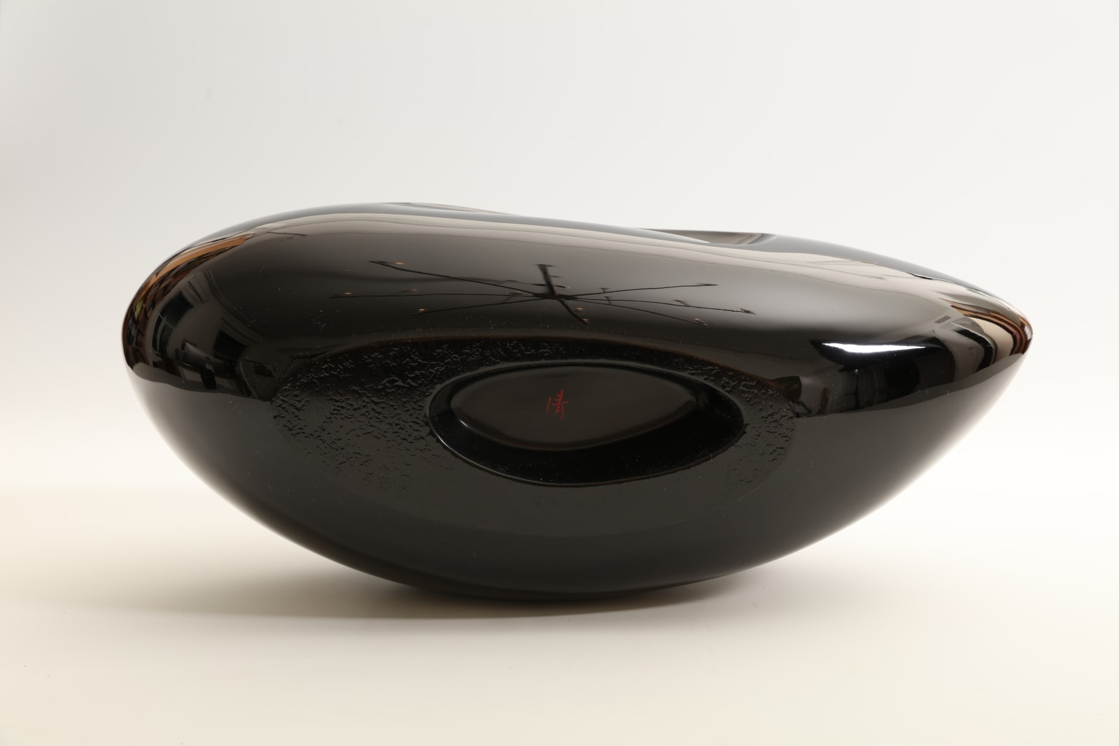 Kiyoshi, “Black Elephant” Flower Vessel, 1980s