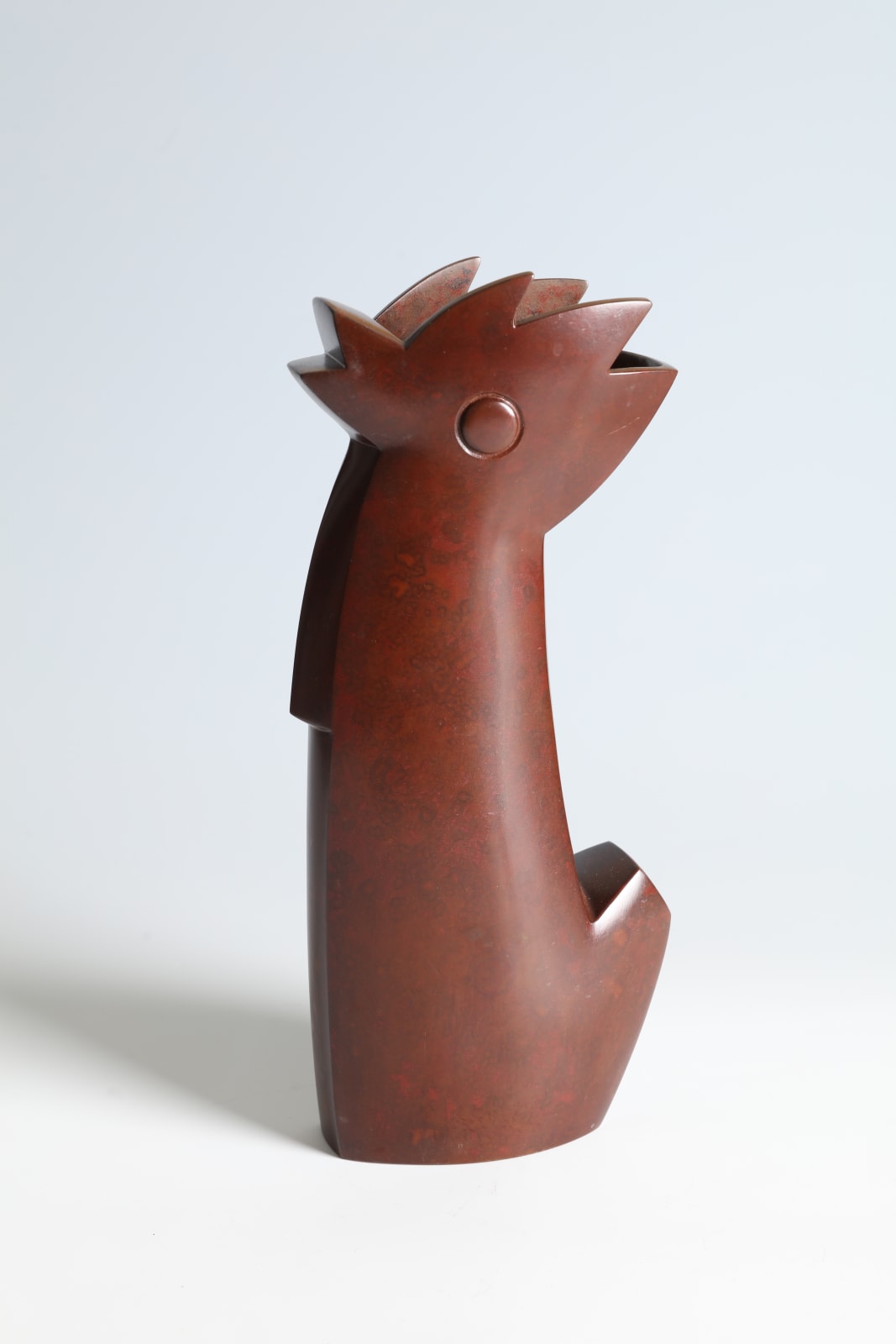 Nakajima Yasumi II, Rooster Vase, 1960s