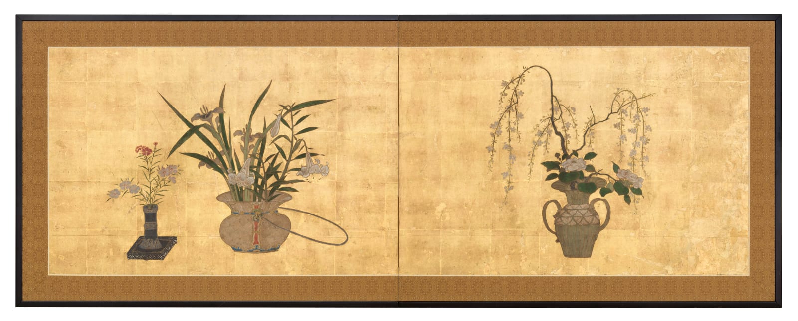 Ikebana Baskets and Flowers, 18th century